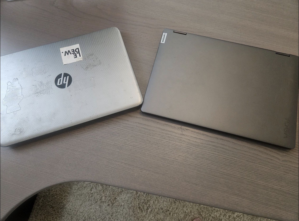 Lenovo Yoga 7i 16IAP7 16″ touch Unknown Specs with HP Chromebook