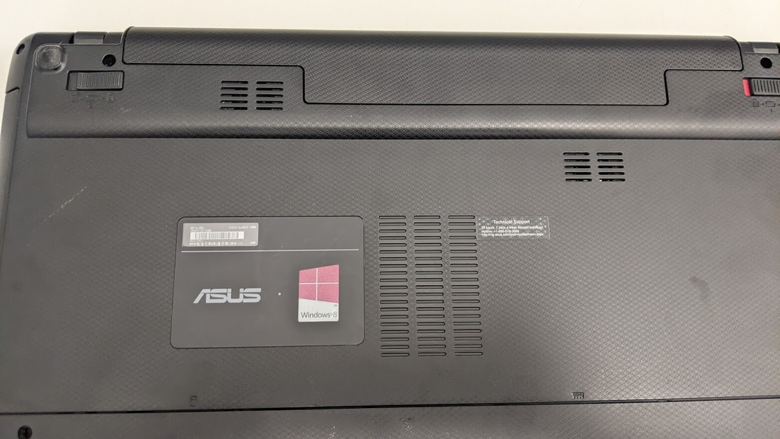 ASUS R503U LAPTOP WINDOWS 10-AMD DUAL CORE C-60 1.0GHZ RAM-4GB HDD-207GB