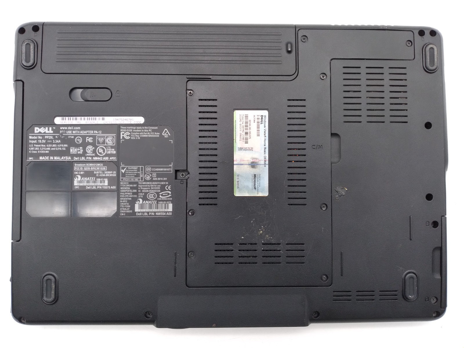 Dell Inspiron 1525 Laptop | Celeron 560 @ 2.2GHz, 4GB RAM, 250GB HDD, Win10Home
