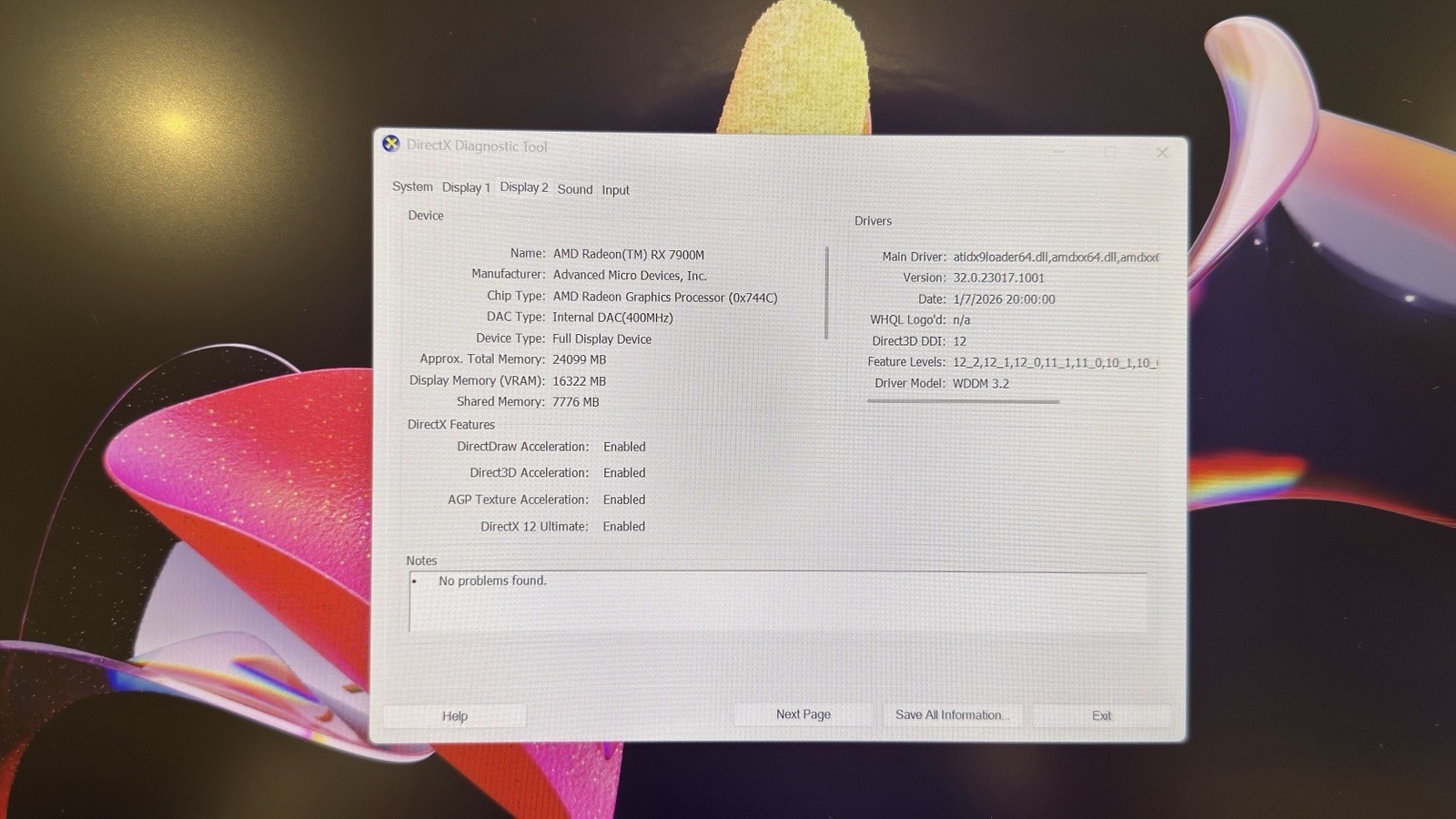 Dell Alienware M18 R1 165hz QHD Ryzen 9 7945HX 16GB 1.5 TB SSD RX 7900M