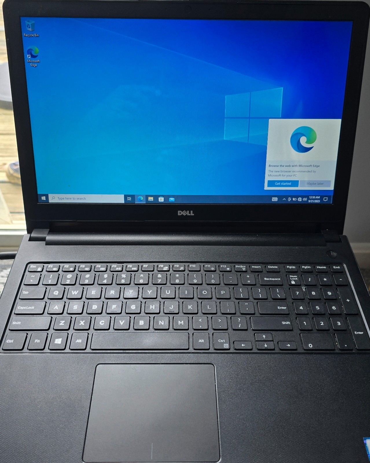 DELL Inspiron 5566 15.6″ Laptop – Intel i3-7100U 2.40GHz 8GB RAM 120 GB HD