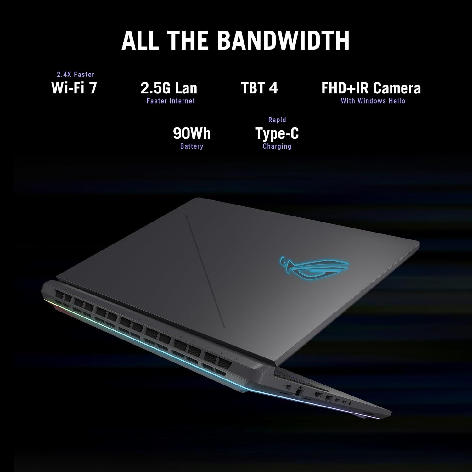 ASUS ROG Strix 18″ WQXGA Gaming Laptop Intel Ultra 9 275HX RTX 5060 64GB 2TB SSD