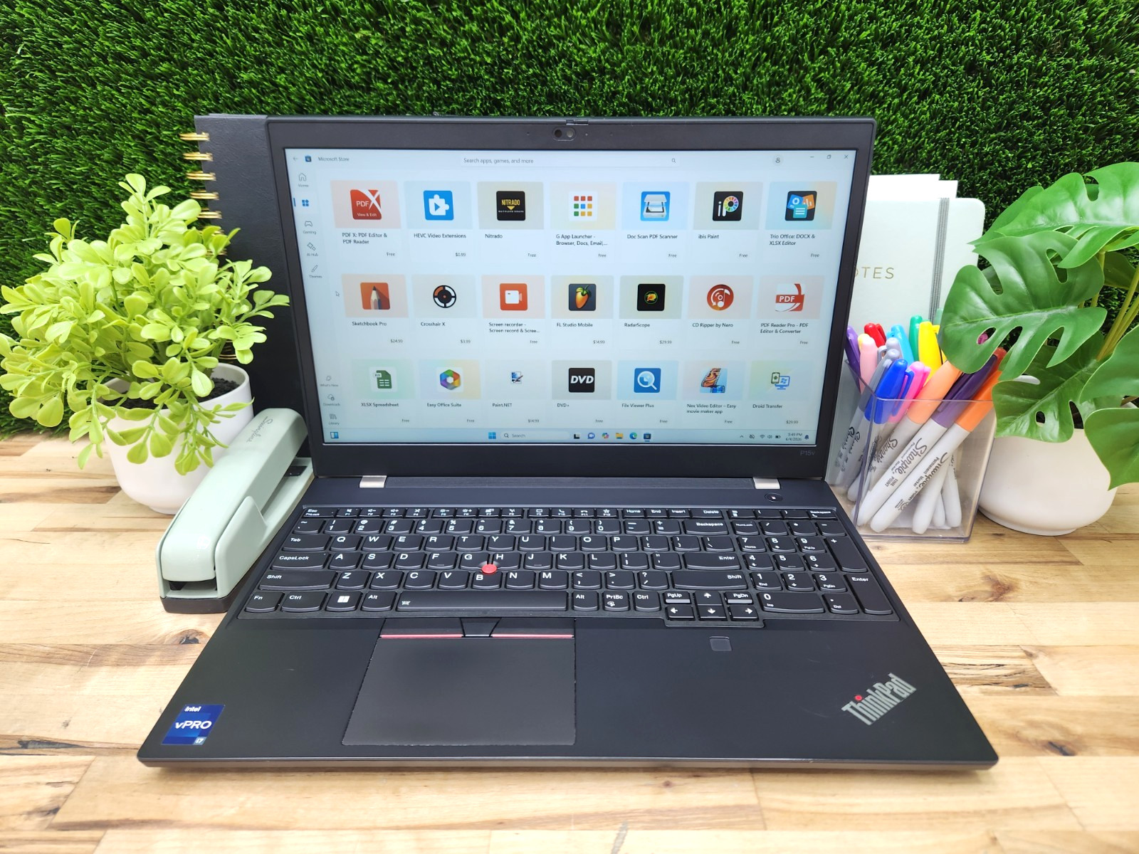 Lenovo ThinkPad P15v Gen 3 15.6″ FHD i7-12800H 32GB 512GB SSD EXCELLENT BATTERY~