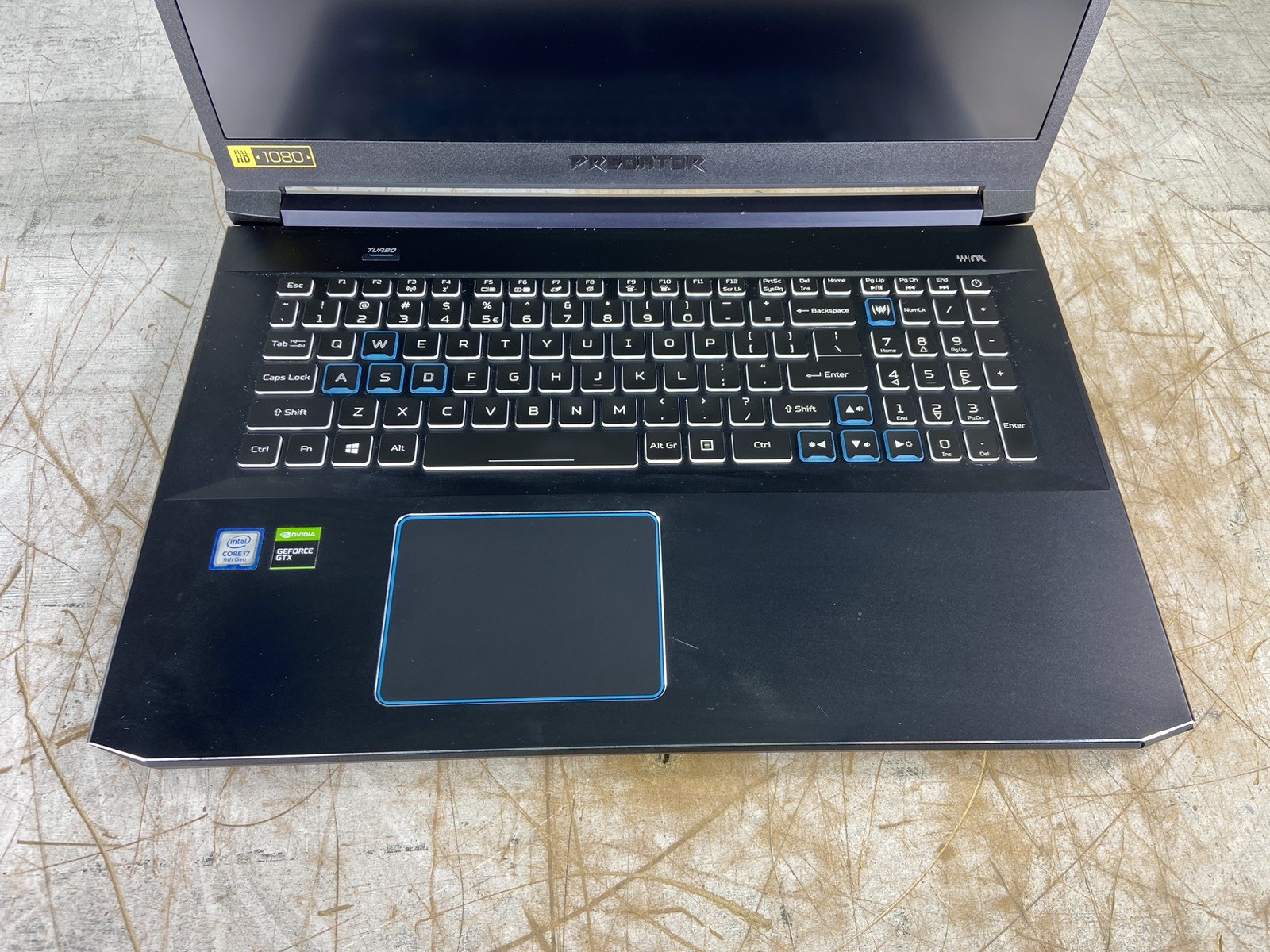 ACER PREDATOR HELIOS N18I3(PH317-54)i7-10750H@2.6GHz,16GB RAM, NO HDD/OS-(PARTS)