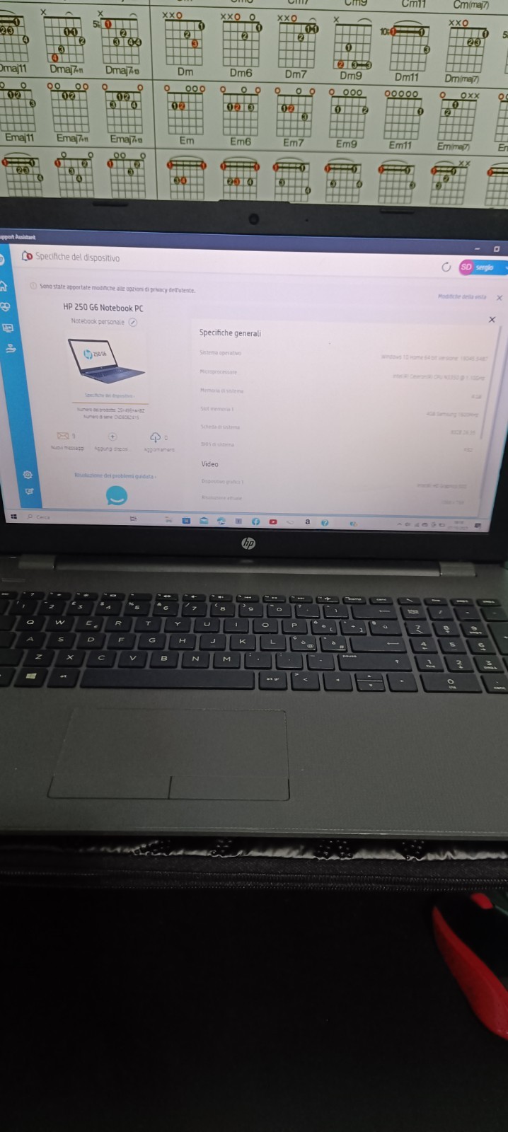 HP 250 G6 15.6” (Intel Celeron, 500GB SSD) Notebook – Black MP4 Burner