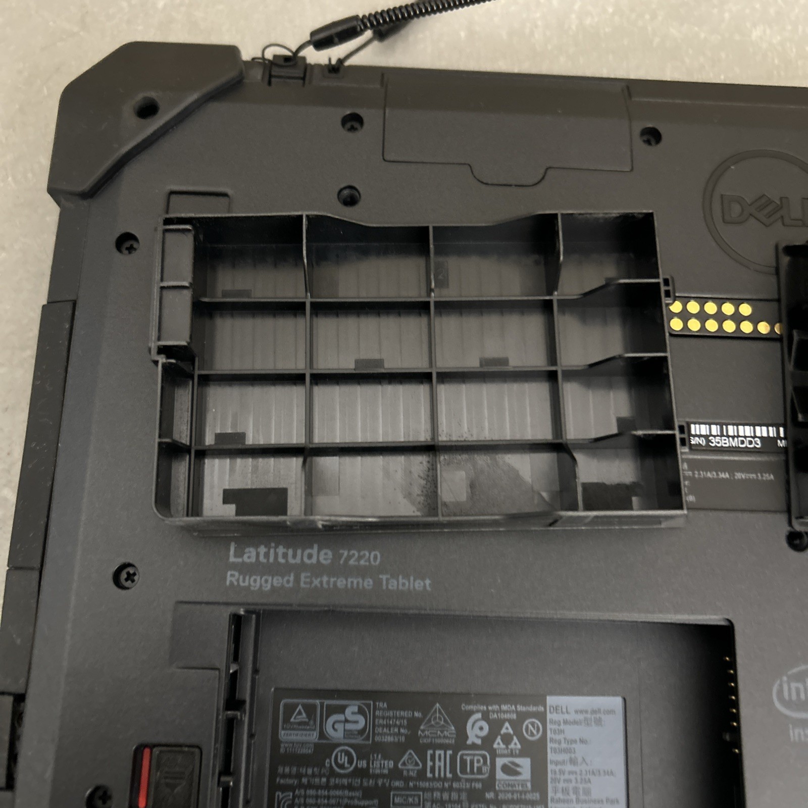 DELL Latitude 7220 Rugged Extreme Tablet Window 11