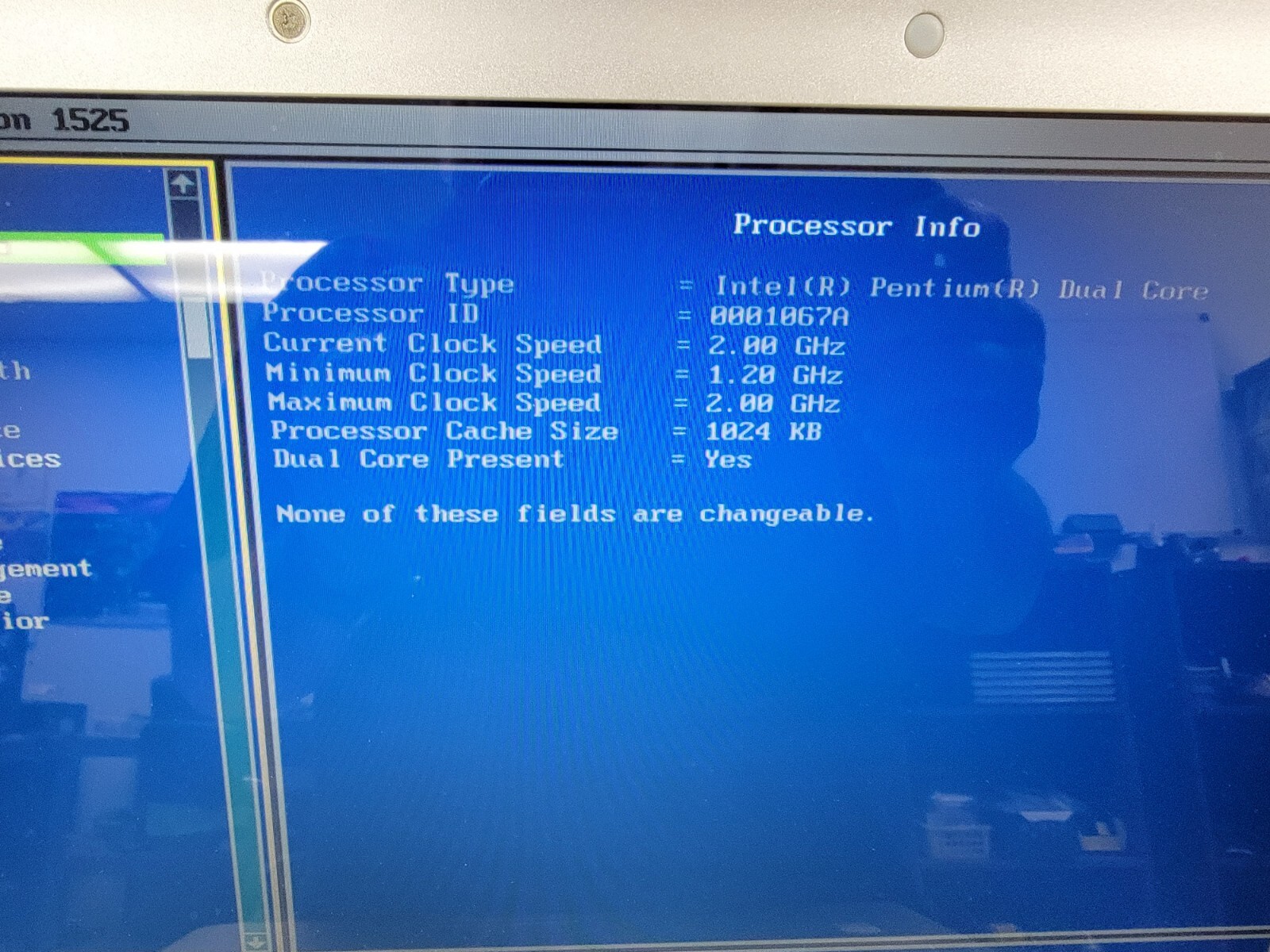 DELL INSPIRON 1525 LAPTOP DUAL CORE 2GHZ 2GB RAM 120GB HDD – HARD DRIVE WIPED