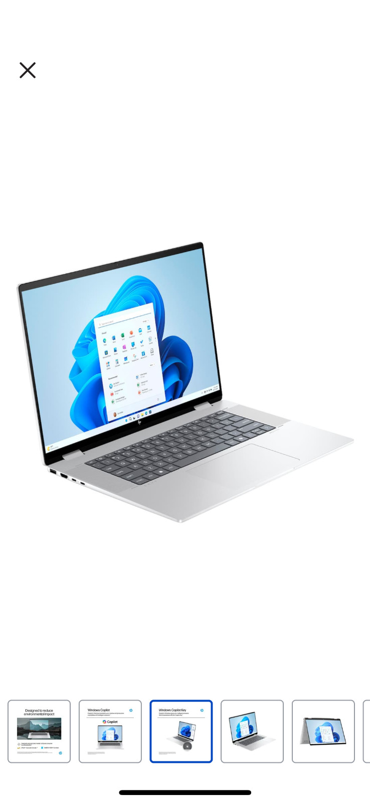 HP ENVY x360 2-in-1 16-ac0023dx 16″ Ultra 7 155U 16GB DDR5 1TB SSD Windows 11
