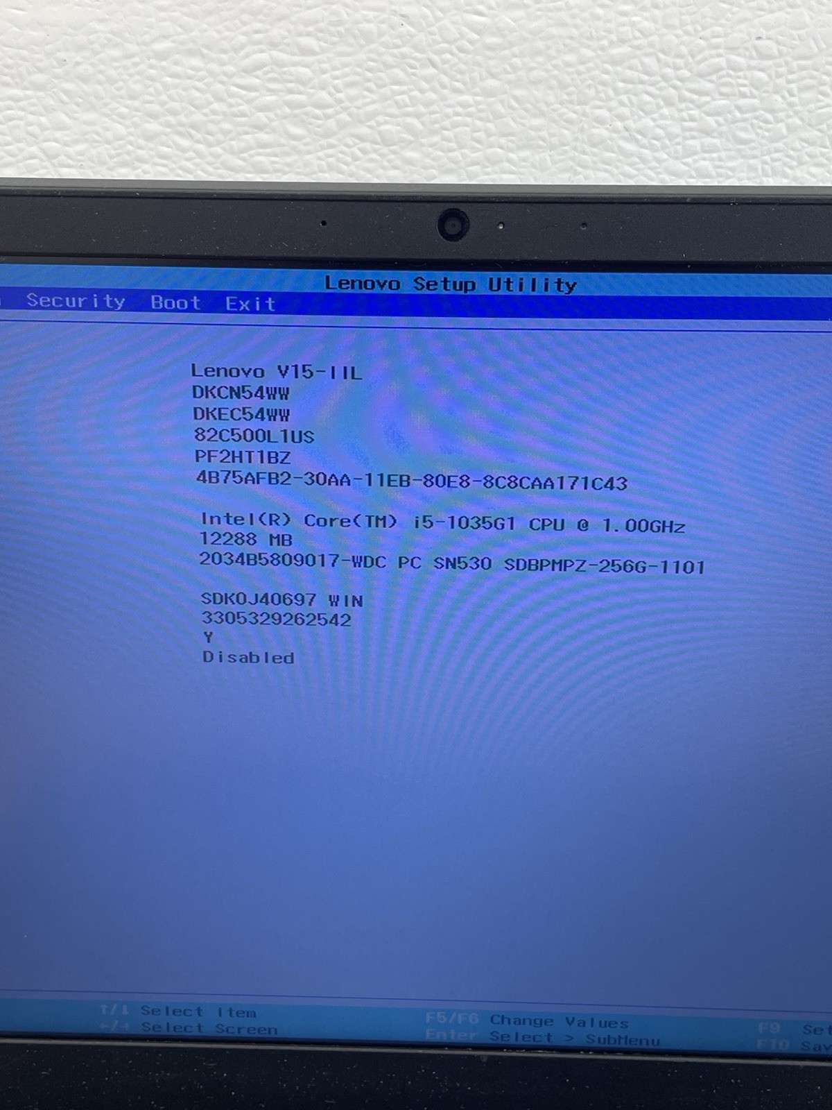 Lot of 2 – Lenovo V15-IIL Intel Core i5-1035G1 – 8GB RAM 256GB SSD Win11