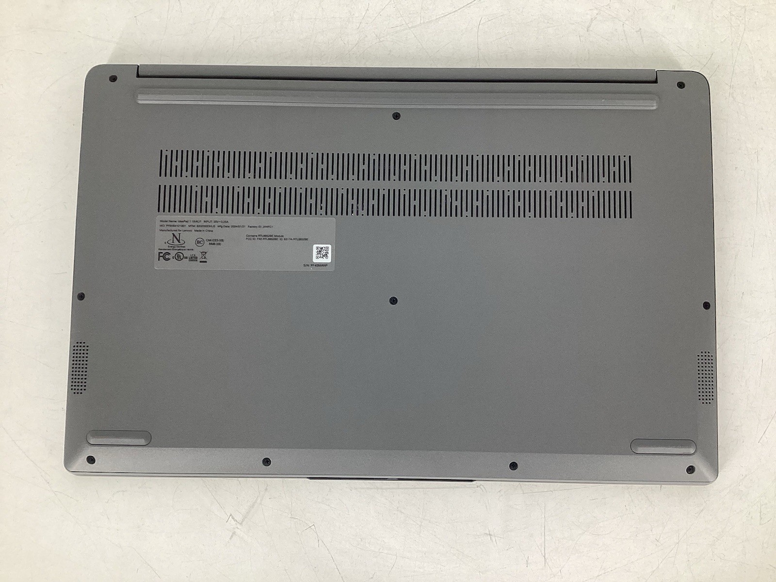 IdeaPad 1i 15IAU7 15.6″ Touch (i3-1215U 16GB RAM, No SSD, No OS) No AC
