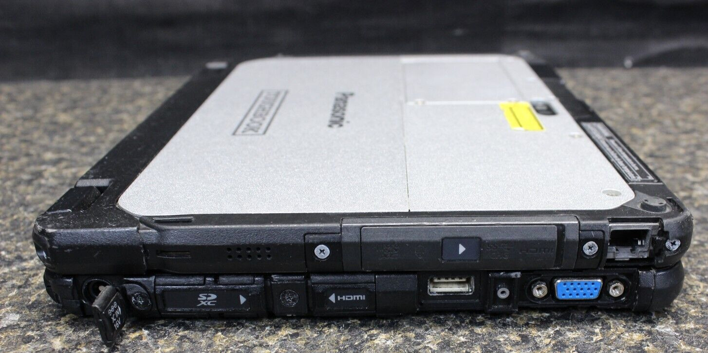 Panasonic CF-20-1 M5-6Y57 Toughbook 256GB M.2 SSD-8GB DDR3 Win11Pro- Touchscreen