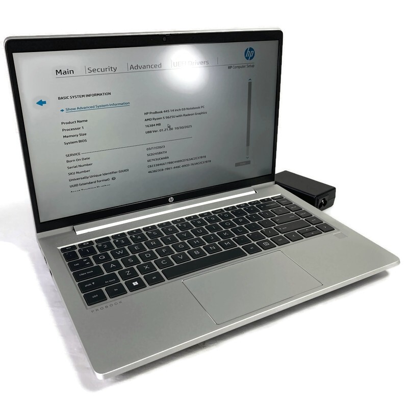 HP ProBook 445 G9 14″ Laptop Ryzen 5 5625U 2.3GHz 16GB 256GB NVMe SSD – Win 11