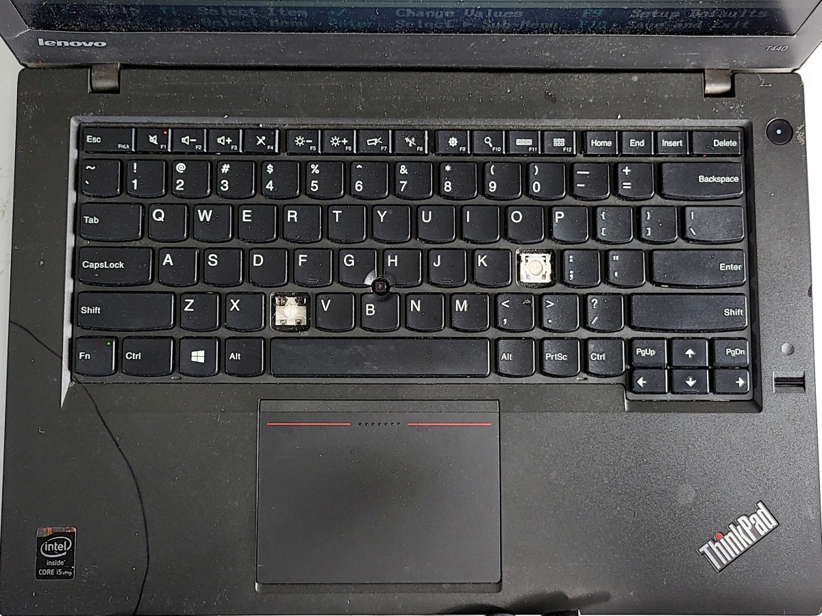 LENOVO ThinkPad T440 20B6005RUS Laptop Intel Core I5-4300U 4GB 500GB SEE NOTES