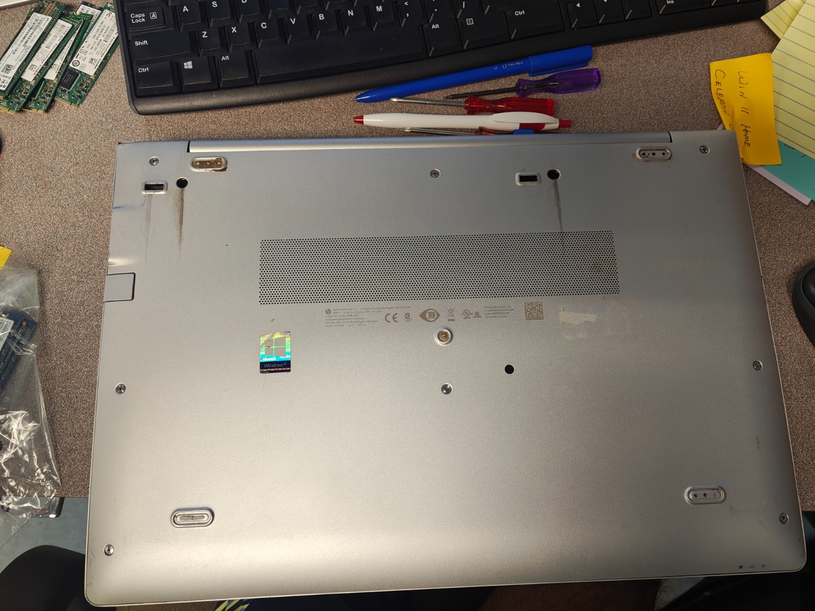 15″ HP EliteBook 850 G6, Tested, For Parts