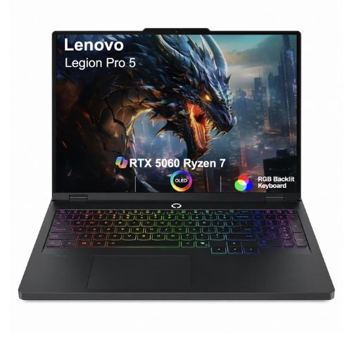 Lenovo Legion Pro 5 16.0″ WQXGA AMD Ryzen 7 8745HX 32GB 1TB NVIDIA RTX 5060 W11H