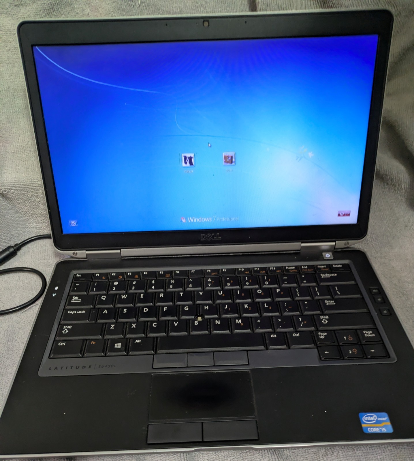 Dell Latitude E6430s 14″ Windows 7 Laptop i5-3340M 6GB RAM 128GB SSD No Batt
