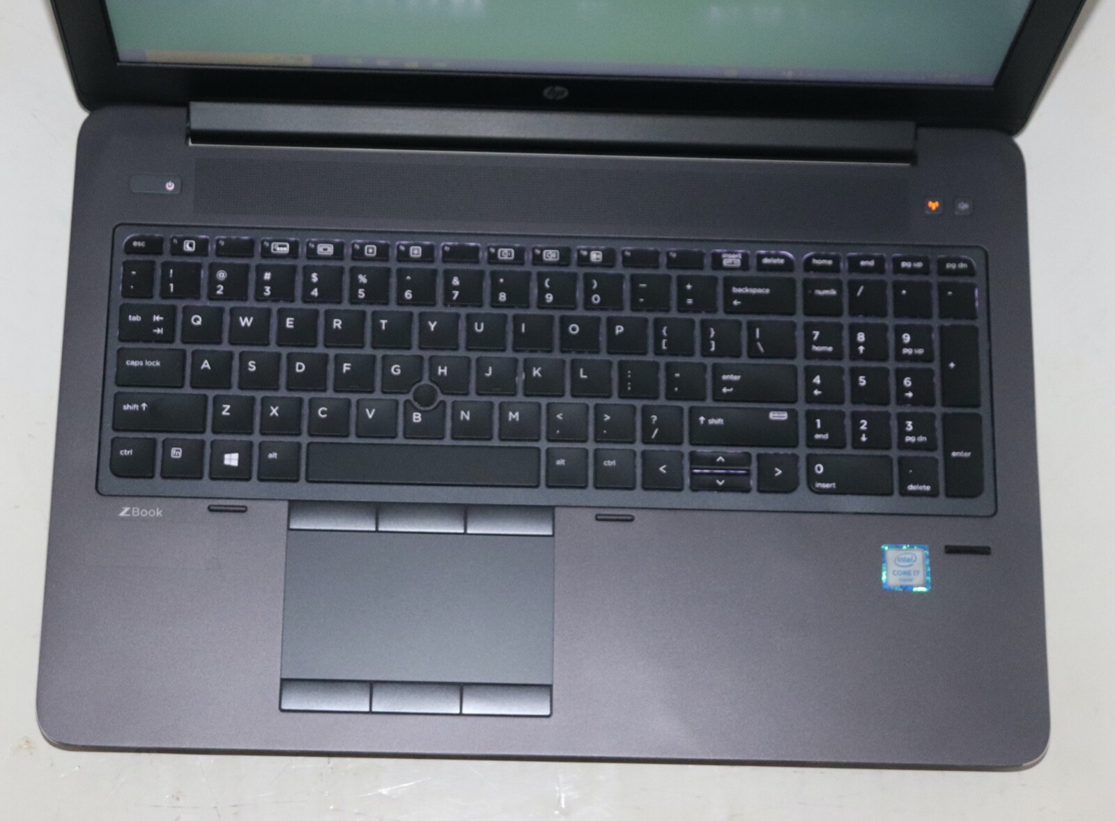 HP ZBOOK 15 G3|Intel Core i7@2.60GHz|24GB RAM|512 SSD|WIN10|Webcam