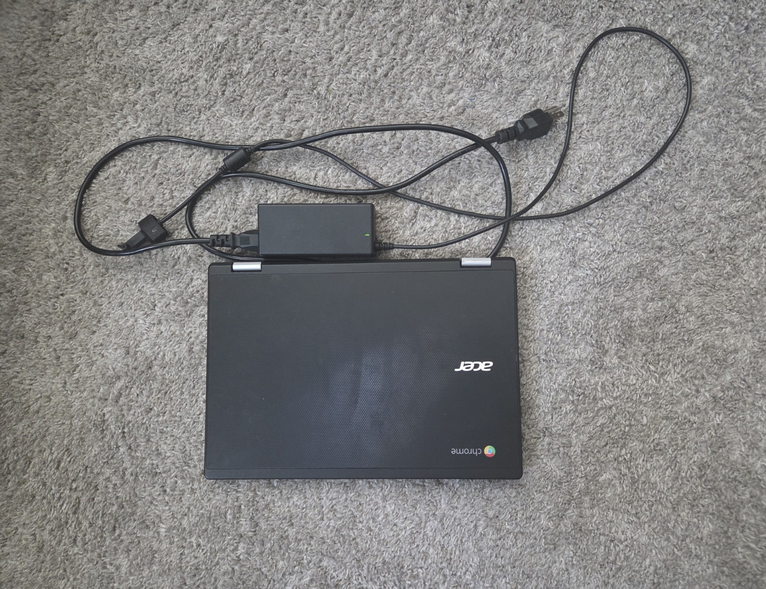 Acer Chromebook 11.6in Black 4GB eMMC Chrome OS Charger