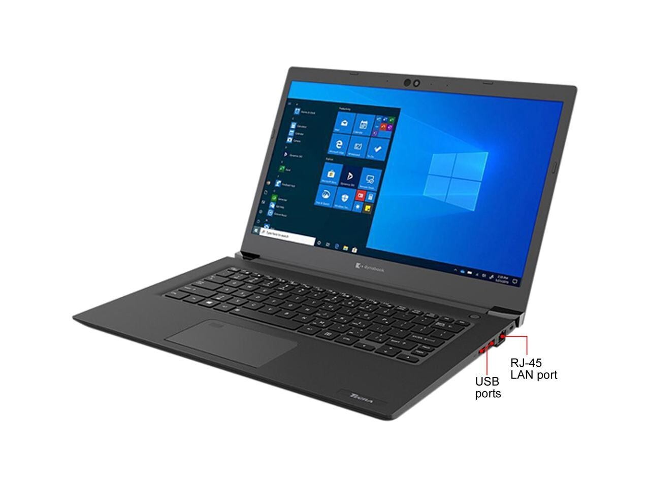 Toshiba Dynabook 14″ Laptop Intel Celeron 5205U CPU 8GB RAM 128GB SSD Win 10 Pro