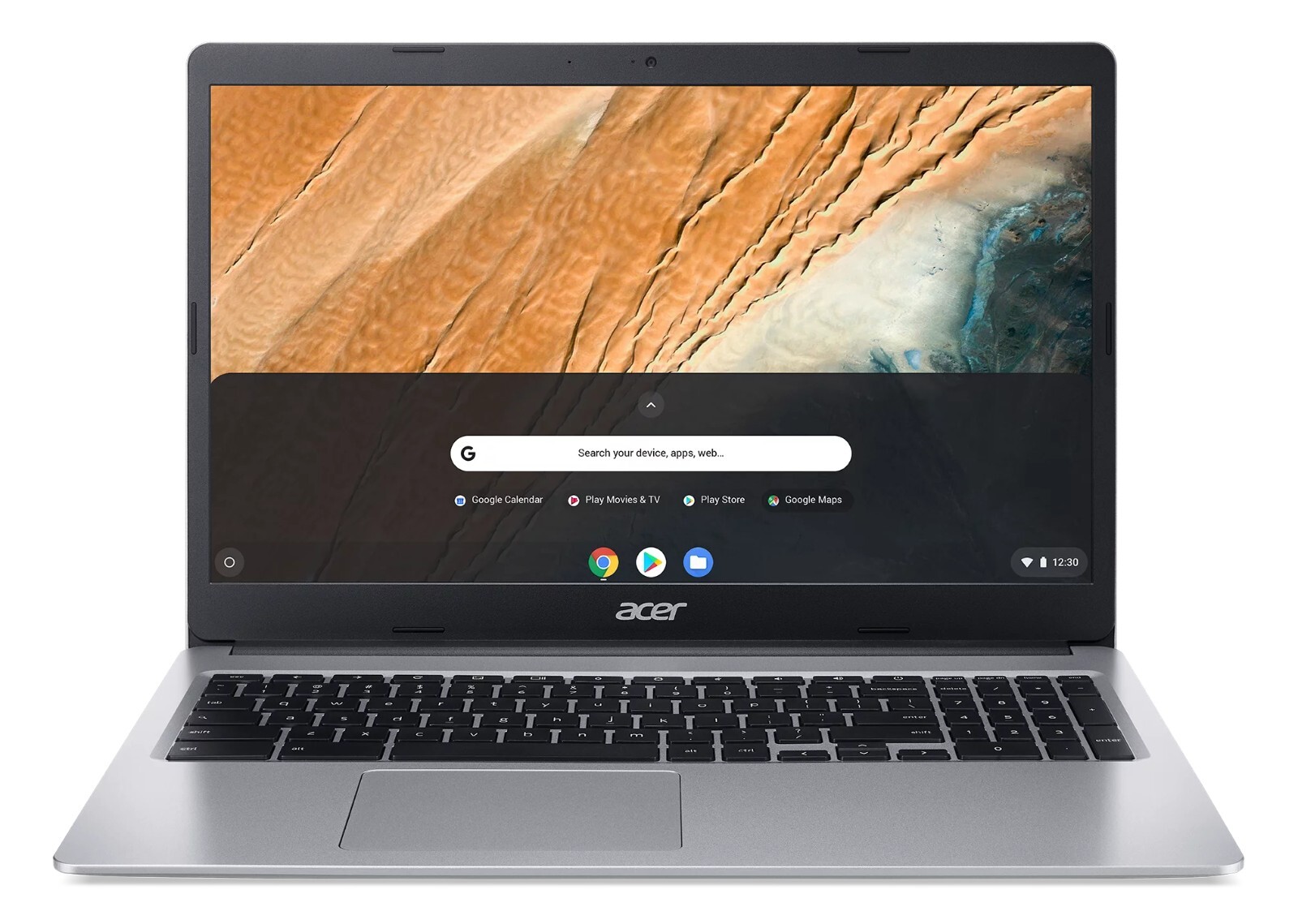 Acer Chromebook 315, 15.6″ HD, Intel Celeron N4000, 4GB LPDDR4,Pure Silver,