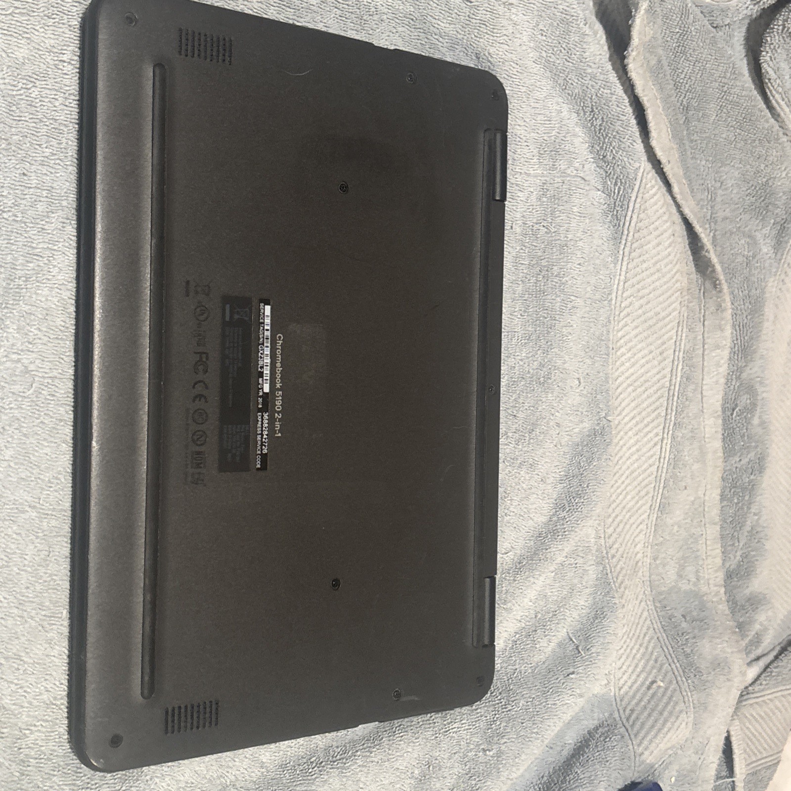 Dell Chromebook 5190 2-in-1 11.6” Touchscreen Laptop 4GB RAM 32GB SSD read