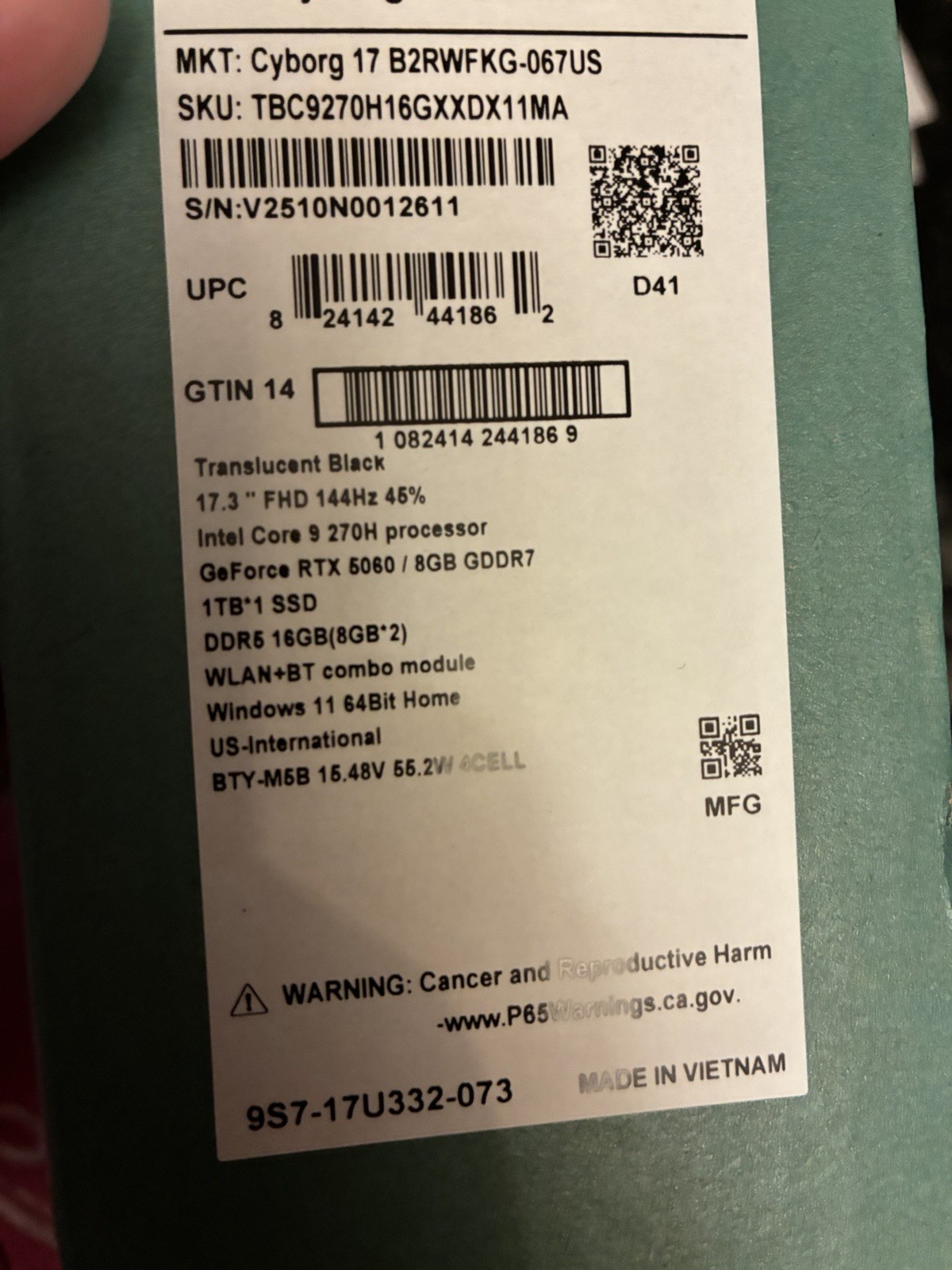 Msi Gaming Laptop