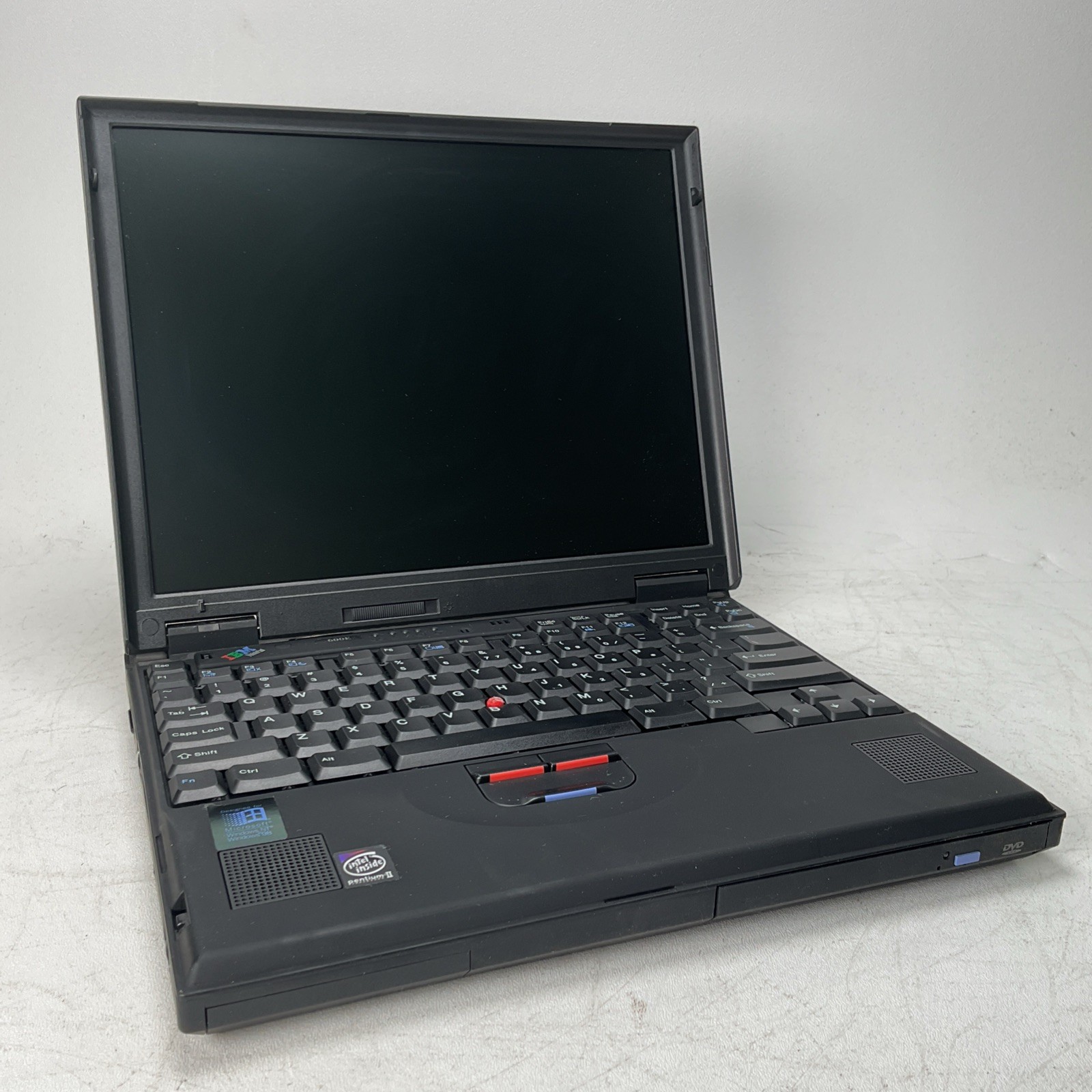 Vintage IBM ThinkPad 600E Laptop Intel P2 13″ LCD Screen Type 2645 – Untested