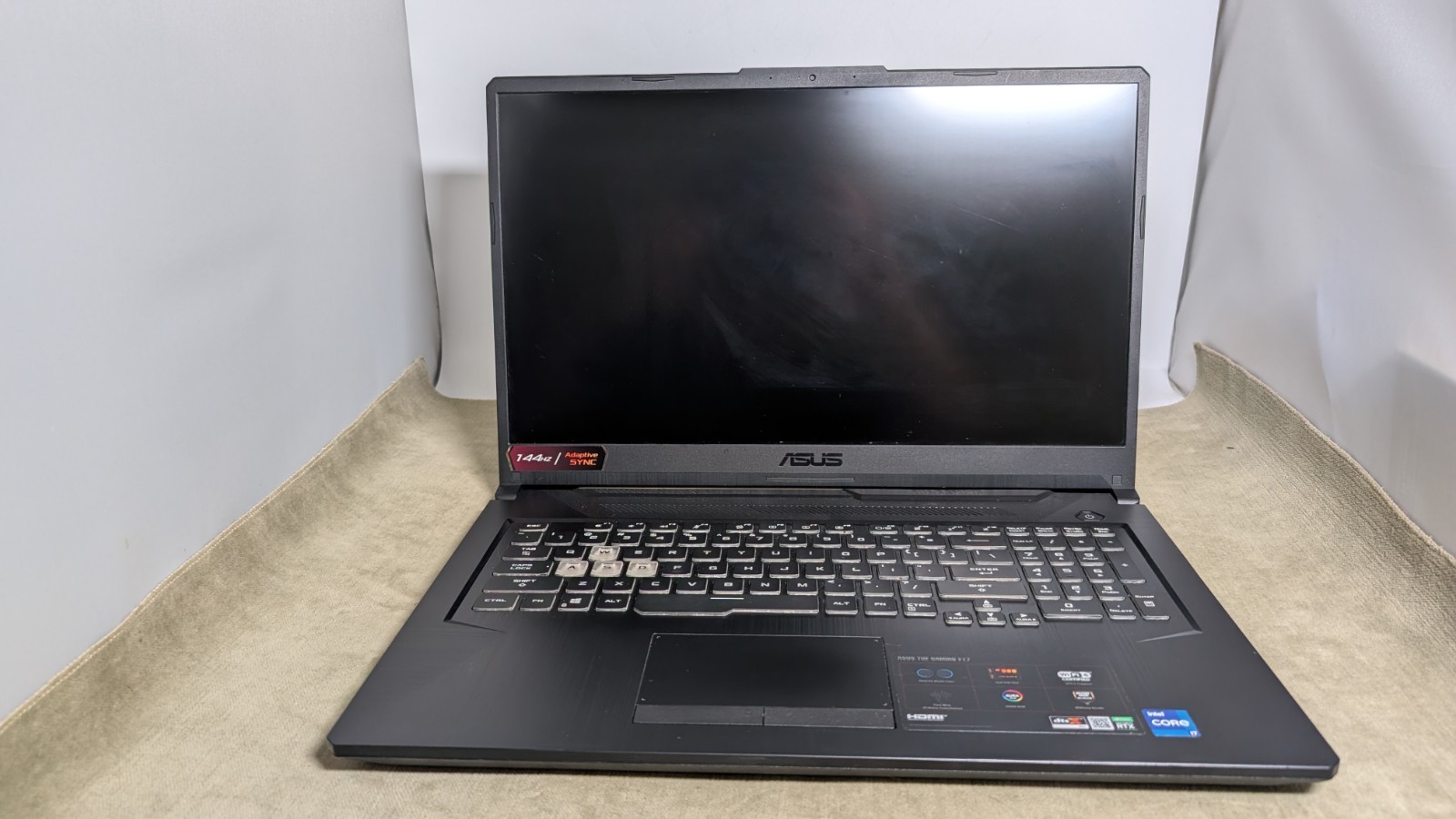 ASUS TUF F17 i7 Core GeForce RTX Gaming Notebook PC Model TUF706HM ES76