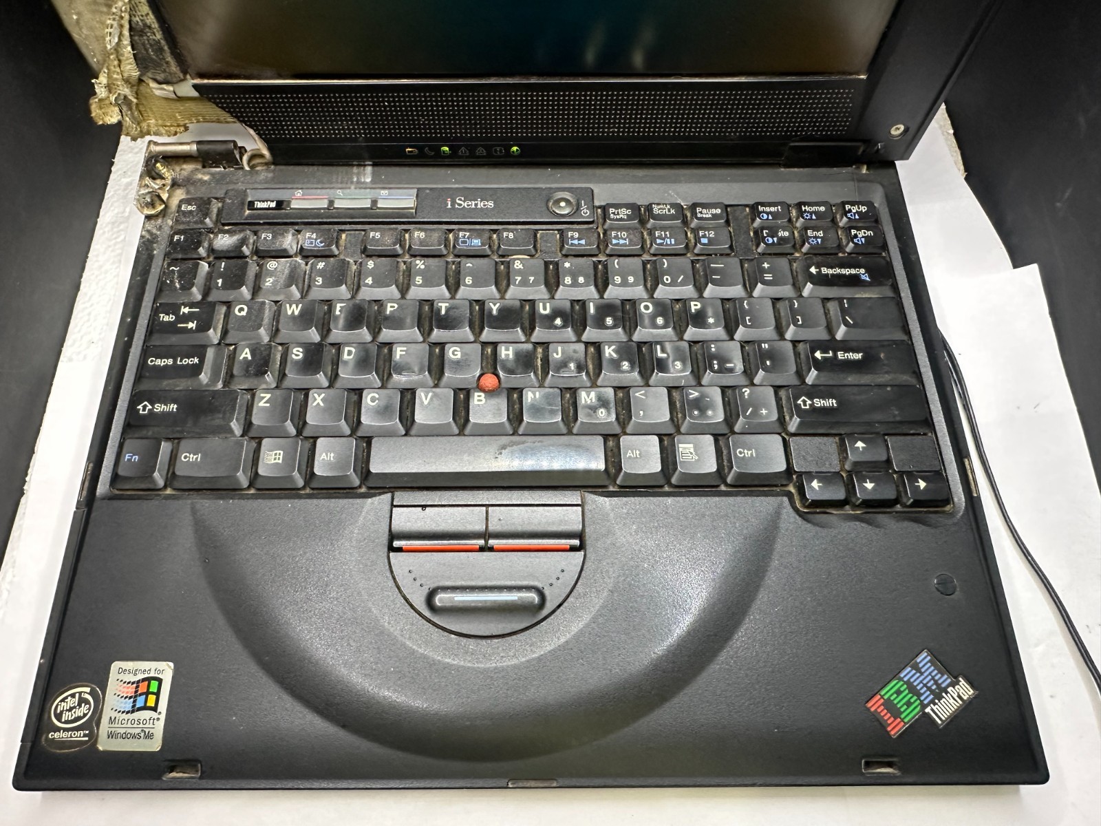 LENOVO THINKPAD iSERIES LAPTOP, 4.64GB, 12″, TYPE 1161, NO CHARGER, AS-IS