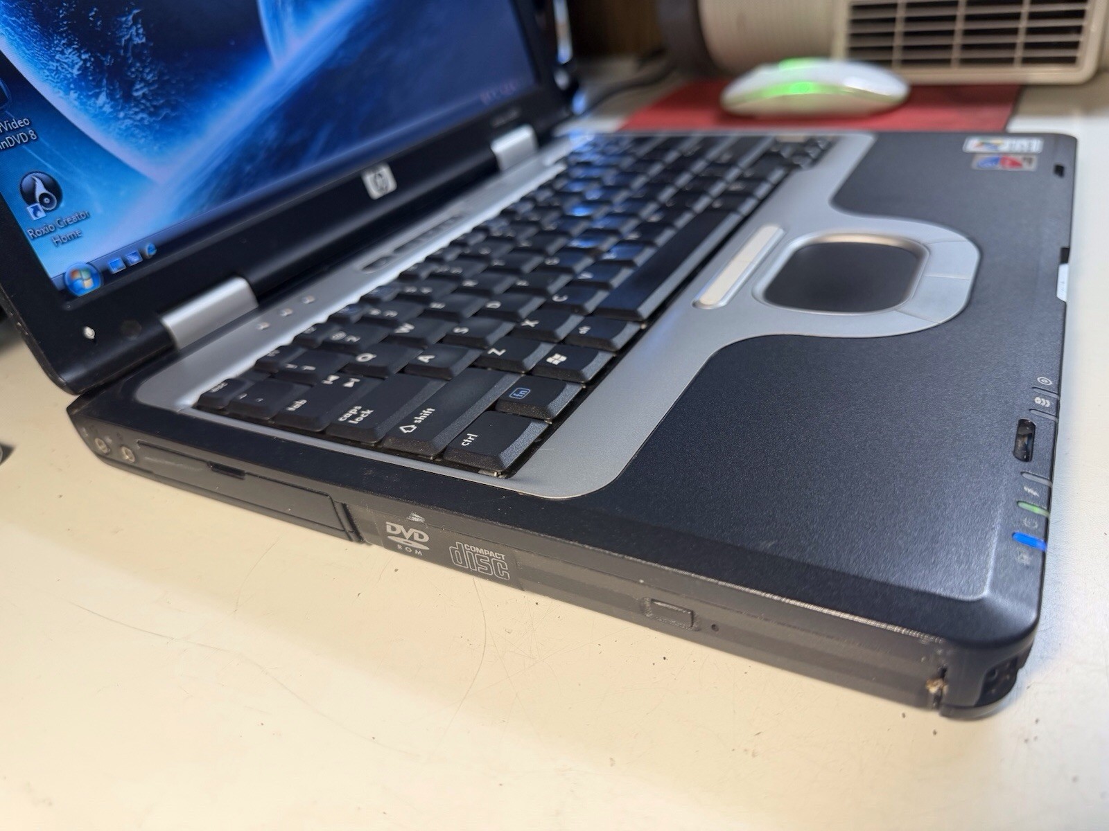 Vintage HP Compaq NC 6000 Business Laptop WinVista Buss #001