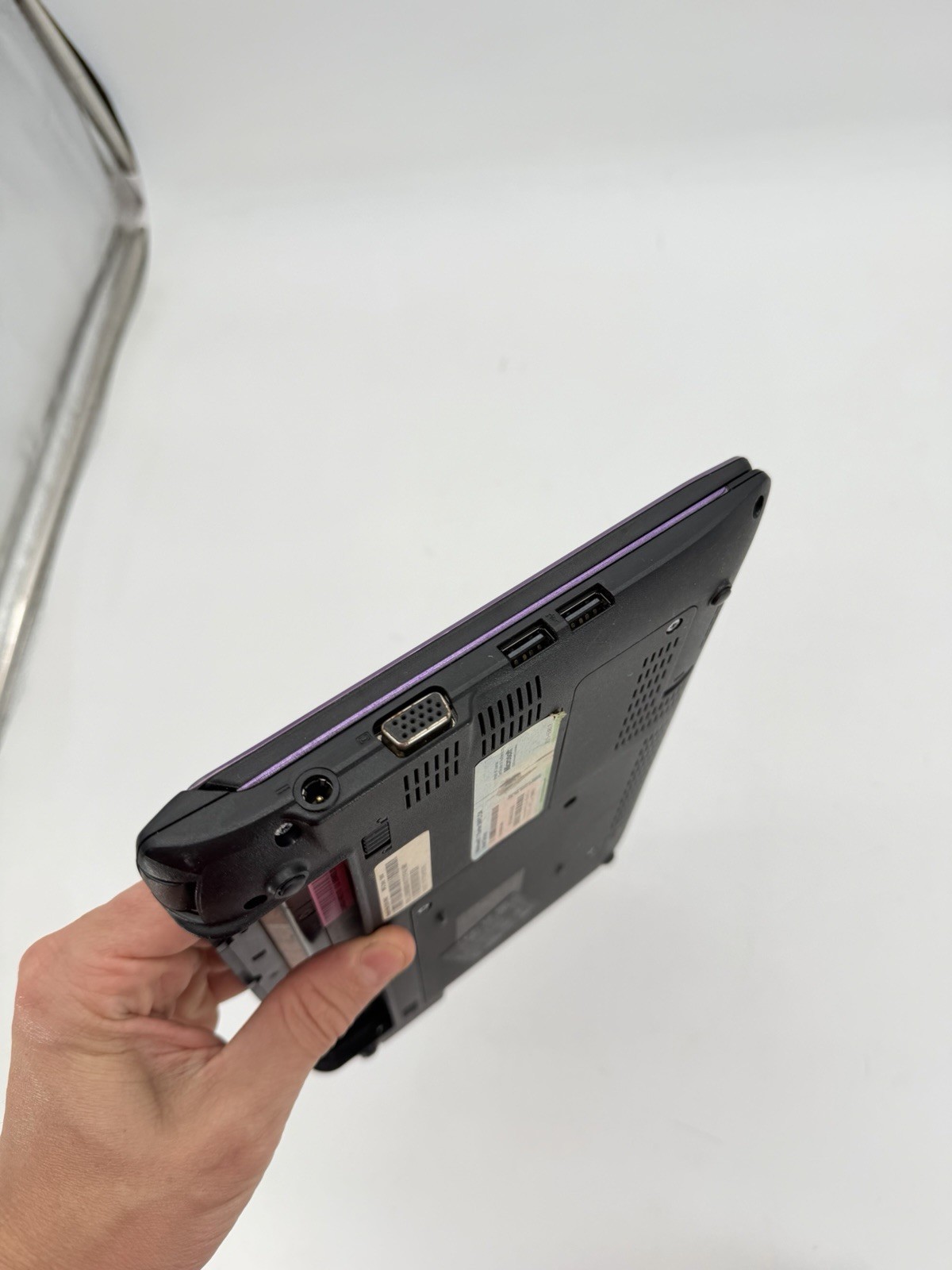 Acer Aspire One NAV50 Laptop Intel Atom Computer Purple For Parts (Read Desc)