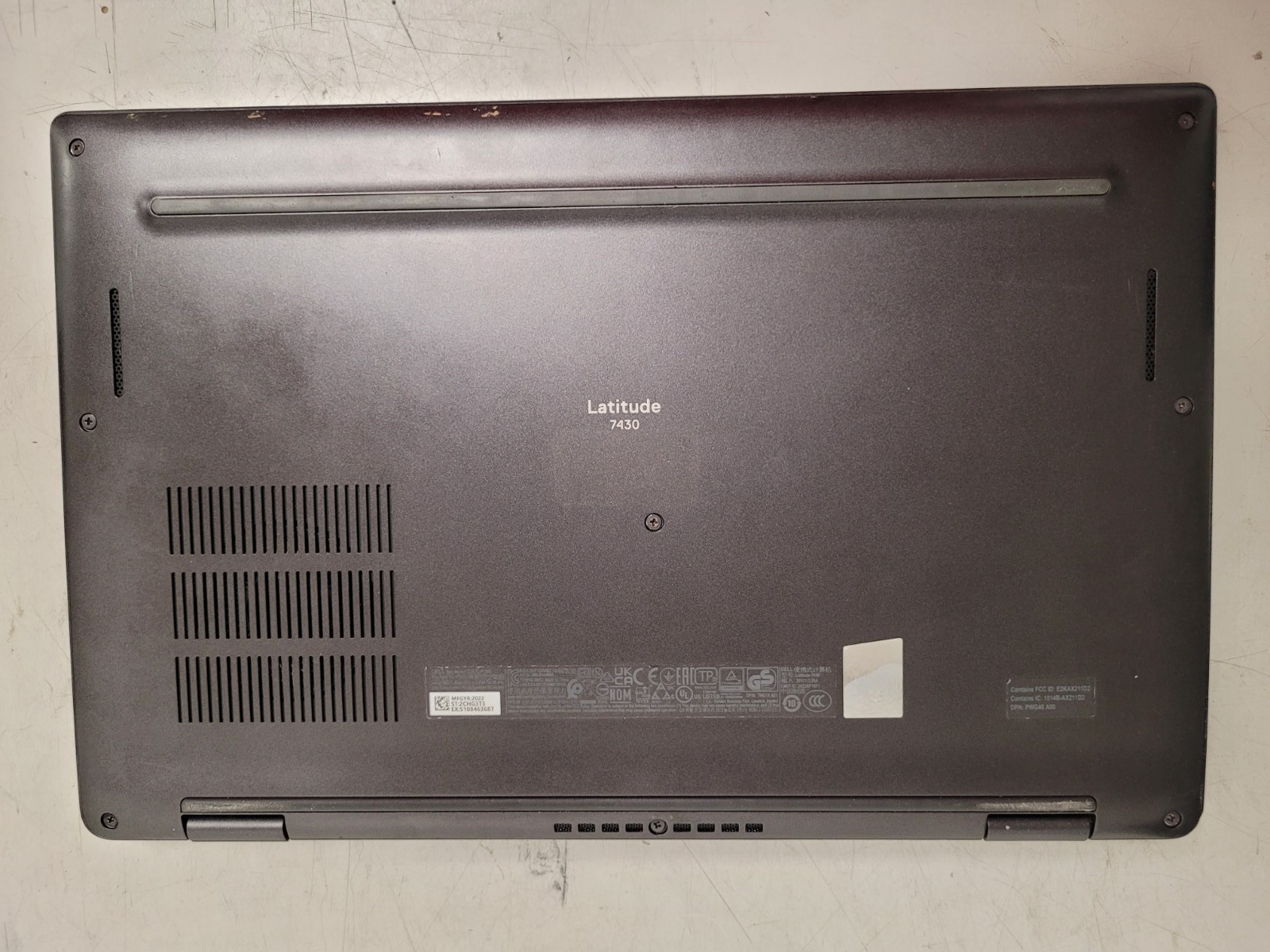Dell latitude 7430 14″ i5-1245u 1.6ghz 16gb onboard ram no ssd used READ 2CHG3T3