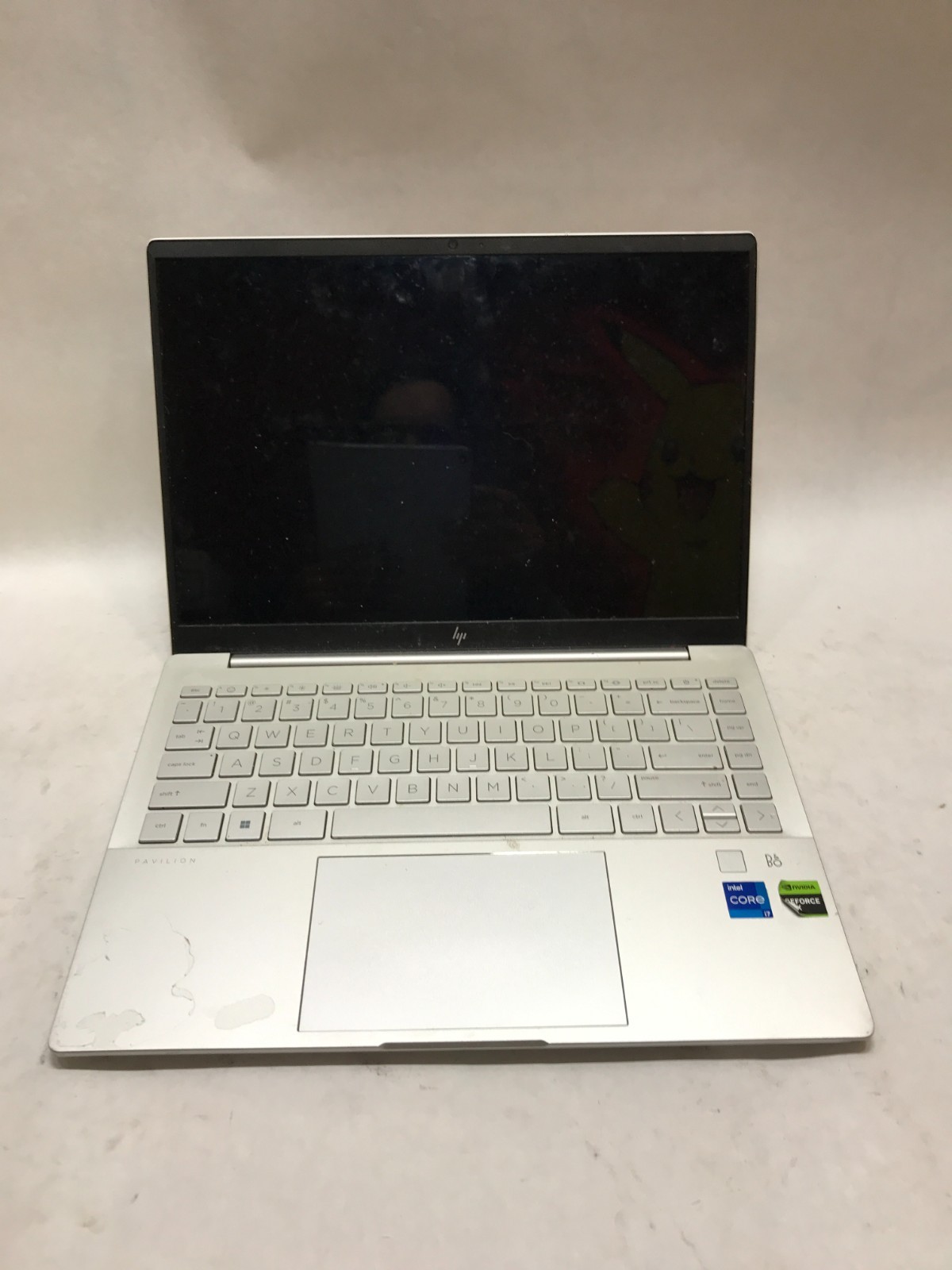 HP Pavillion Plus 14-eh1299nr 14″ Intel i7 NO RAM RTX 2050 For Parts READ – DW