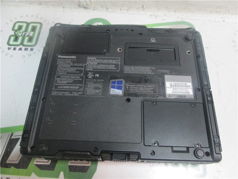Panasonic KIT263625 Laptop i5-3340M 2.7GHz 8GB RAM 500GB HDD Win 8 Pro COA