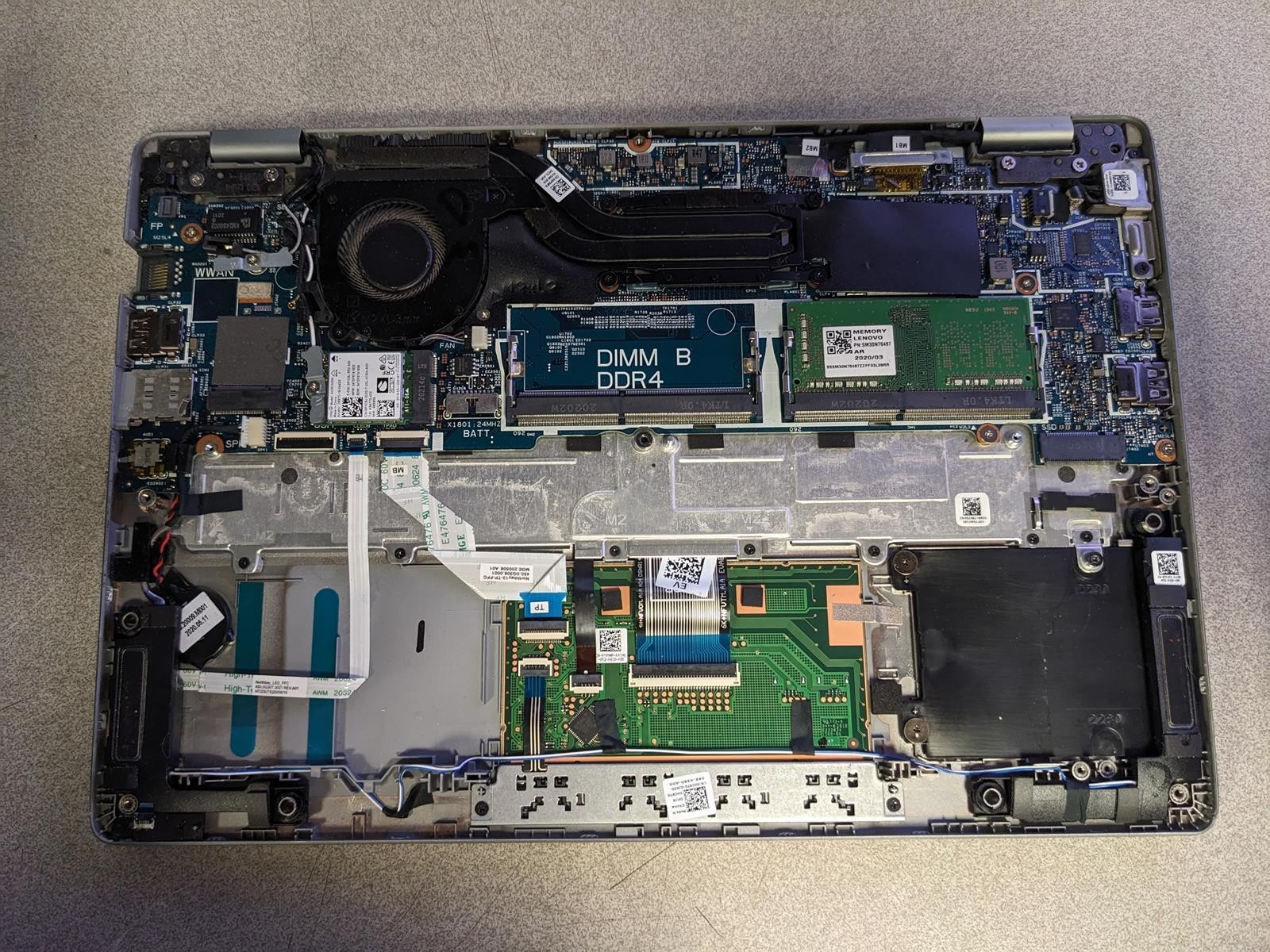 DELL LATITUDE 5310 i5-10210U @ 1.60GHz, 4GB RAM, NO HDD/OS