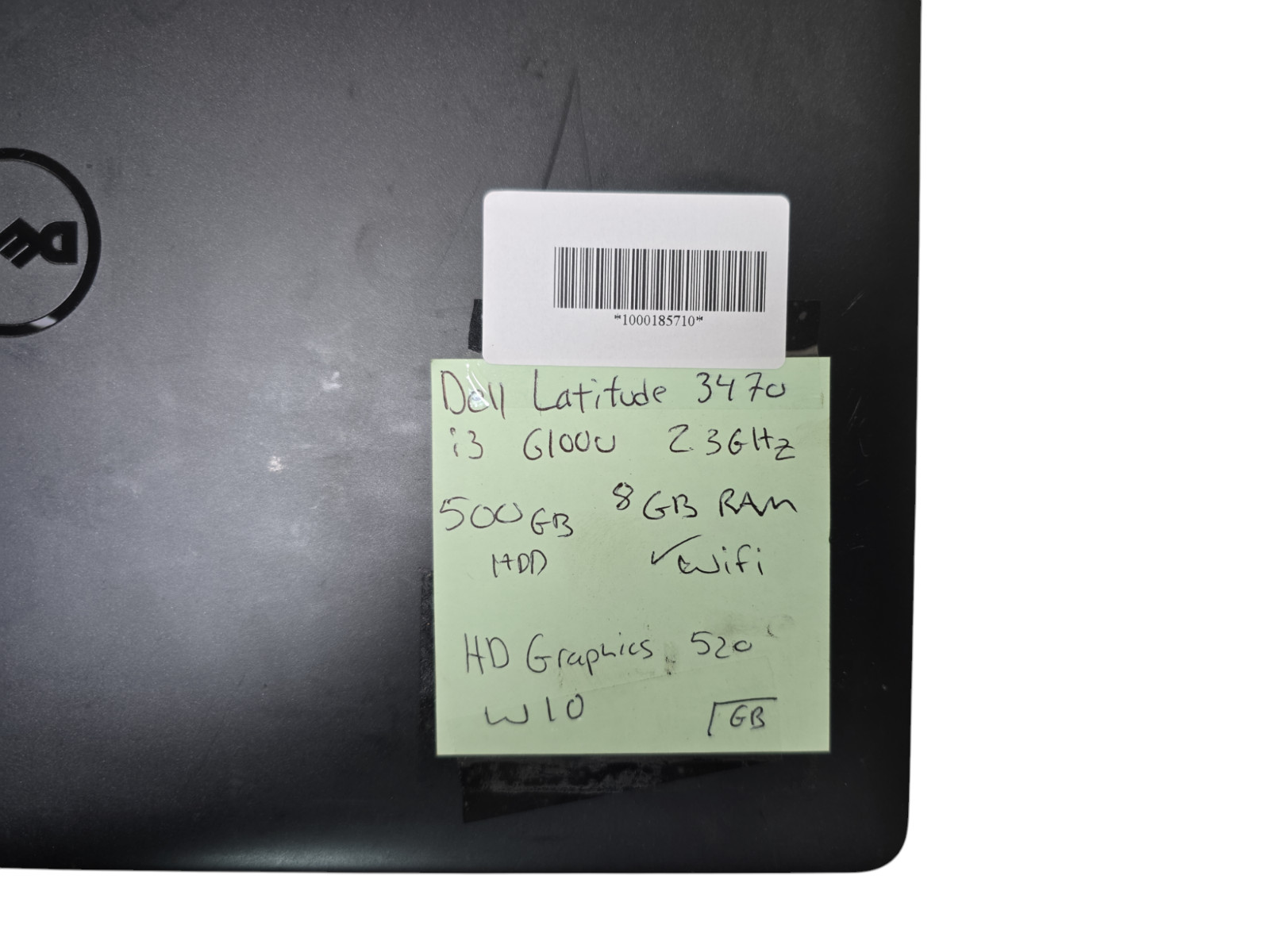 Dell Latitude 3470 i3-6100U@2.3GHz 500GB HDD 8GB Ram Win 10 Tested