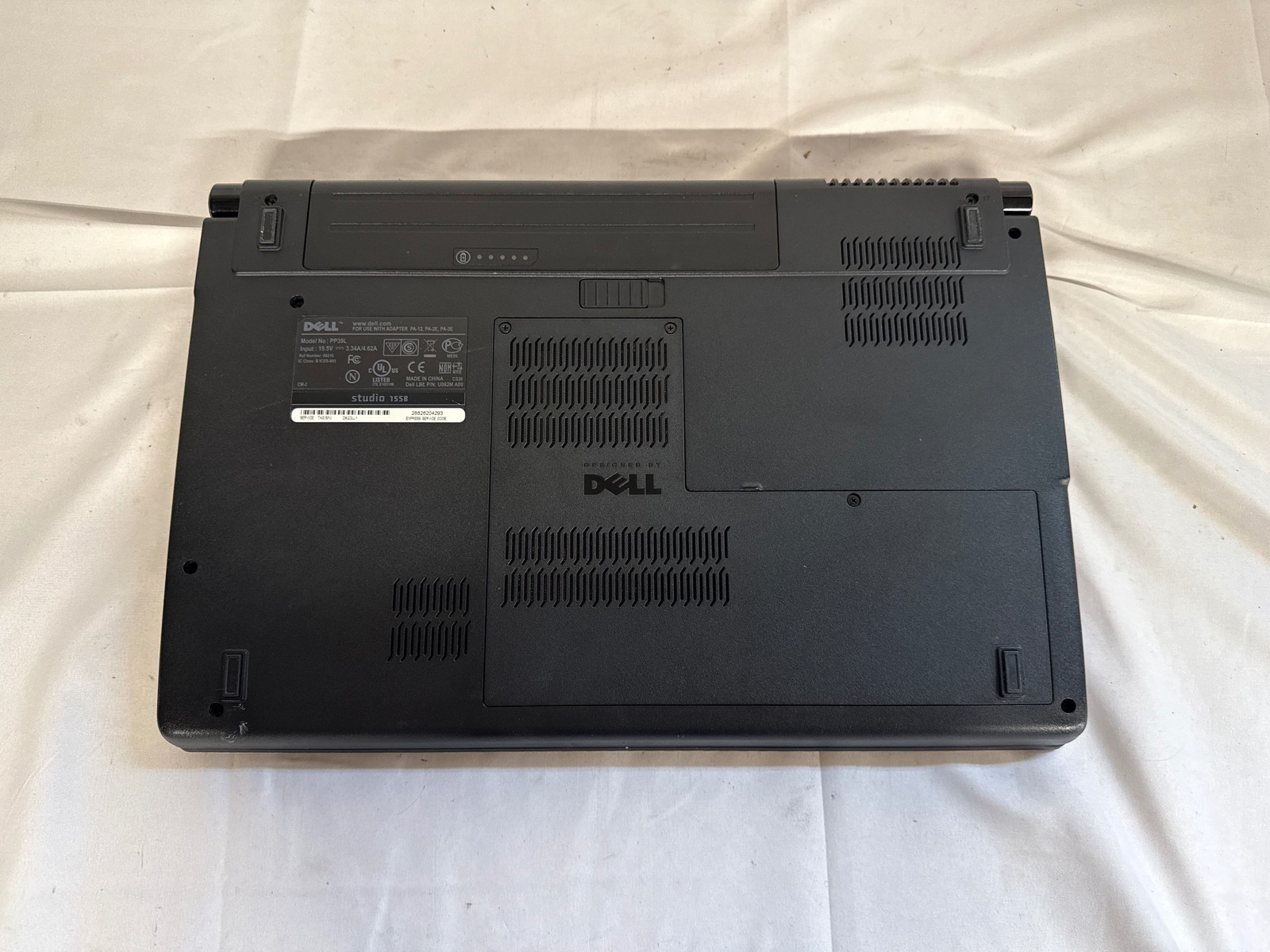 Dell Studio 1558 Intel Core i3 M 330 @ 2.13GHz 4 GB 320 GB 15.6″