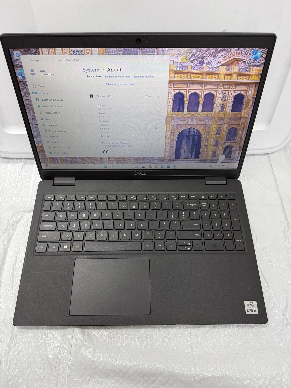 Dell Latitude 3520 15.6” i3-1005G1 8GB 256GB SSD Windows 11 Pro NO CHARGER