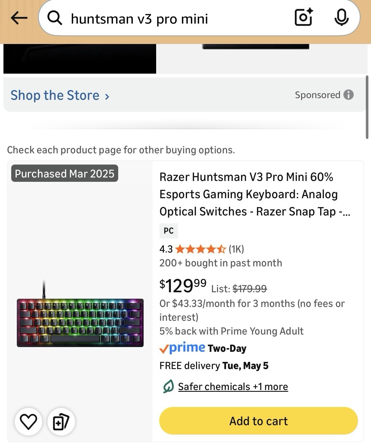 HP OMEN MAX 16 + Razer Gaming Mouse & Keyboard