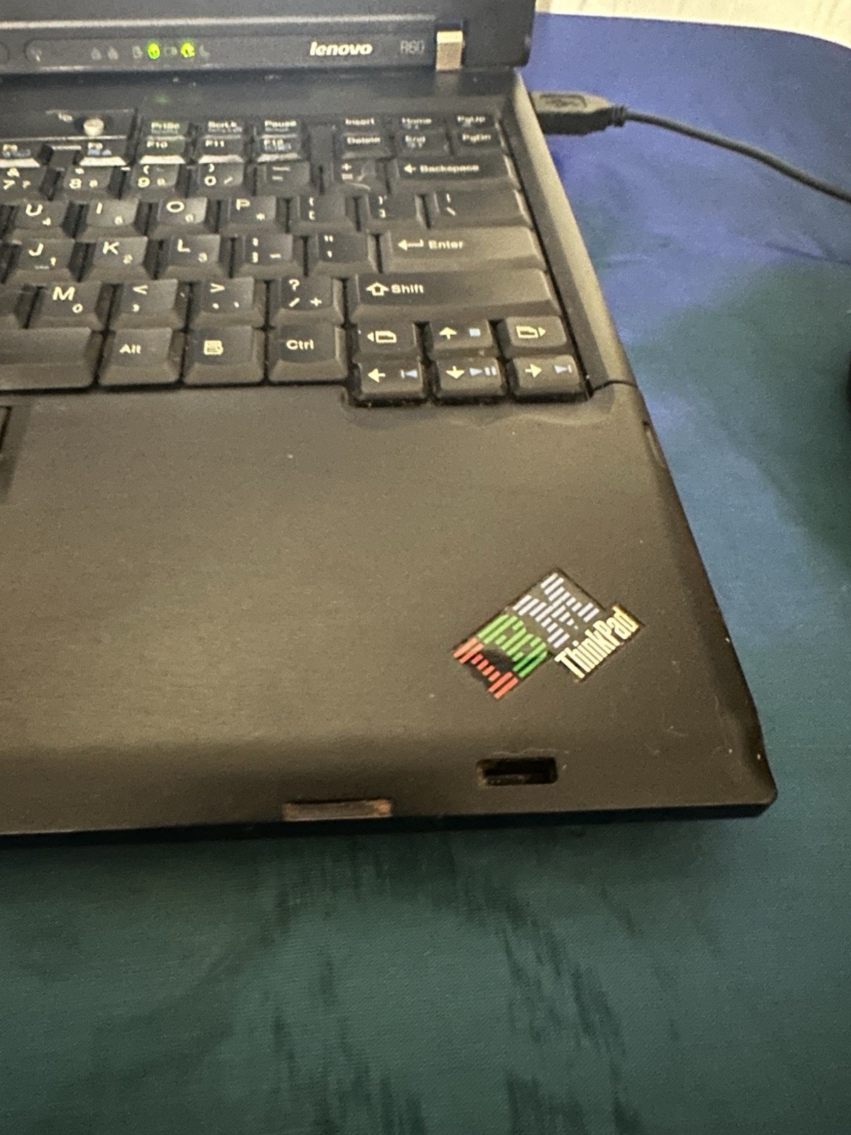 IBM ThinkPad Lenovo Type 9457 WinXP Laptop 1.83GHz 1GB RAM w/Charger Never Used!