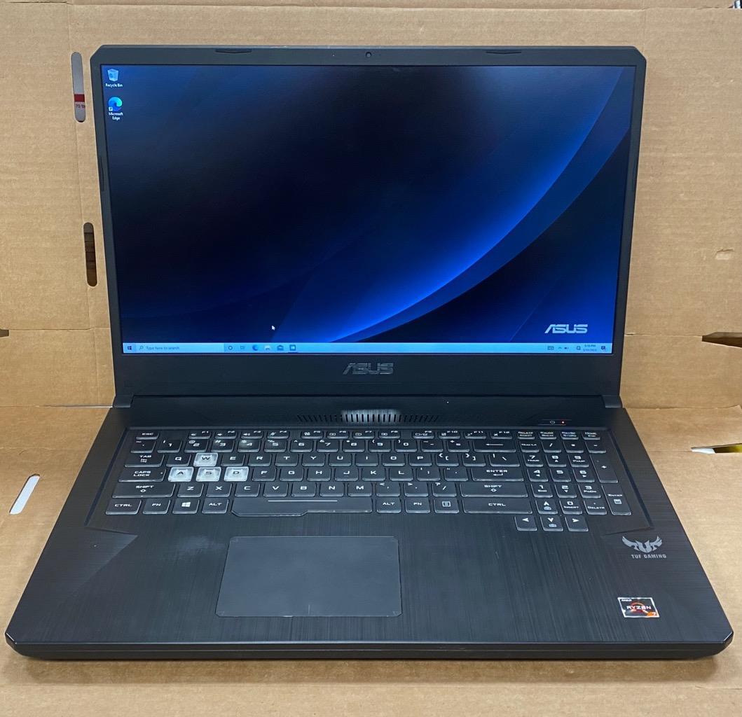 ASUS TUF GAMING 17.3″ AMD RYZEN 7 8GB 512GB NVIDIA GEFORCE GTX 1650- USED.