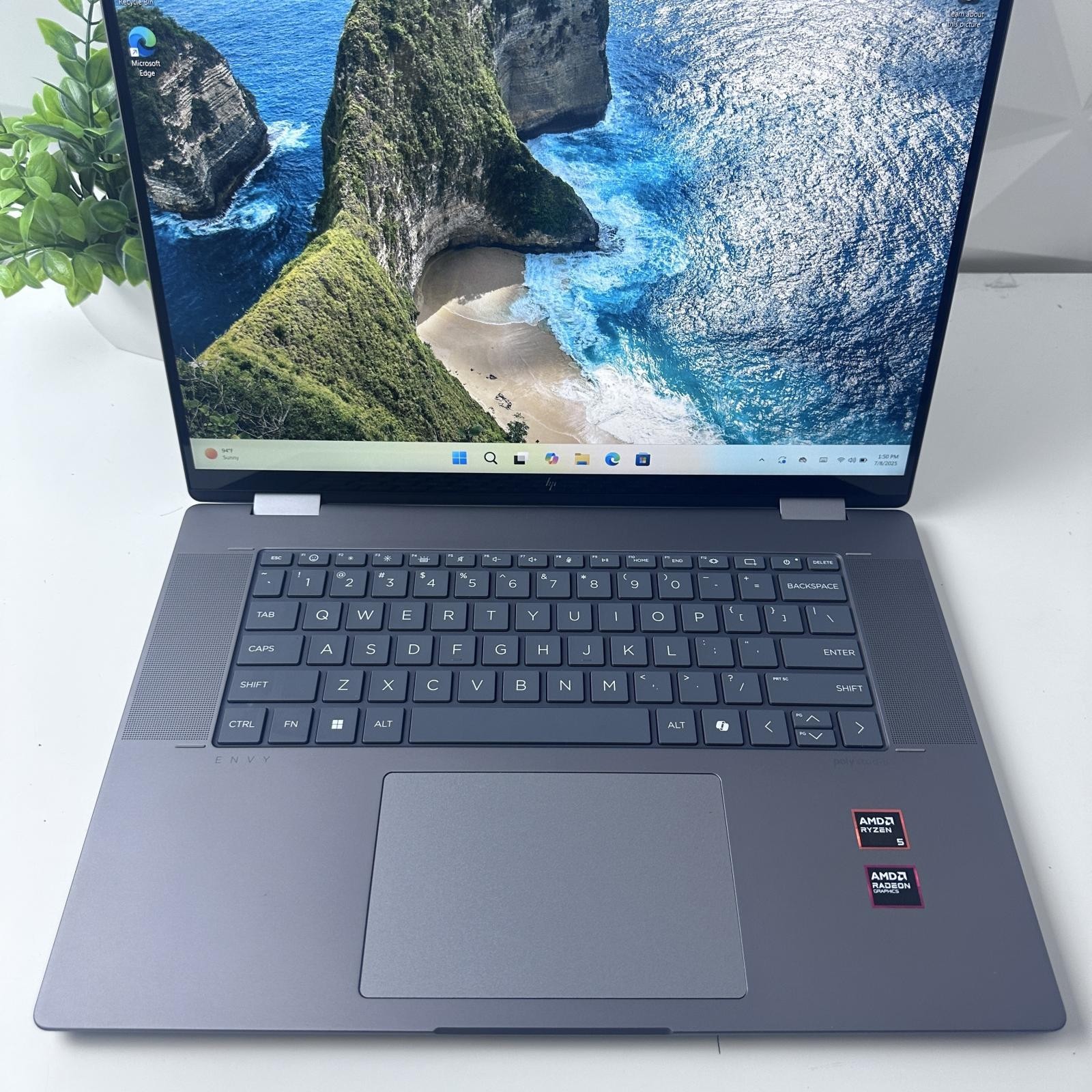 HP Envy x360 2-in-1 Laptop, 16″ Touch, Ryzen 5 8640HS, 8GB, 512GB *Please READ*