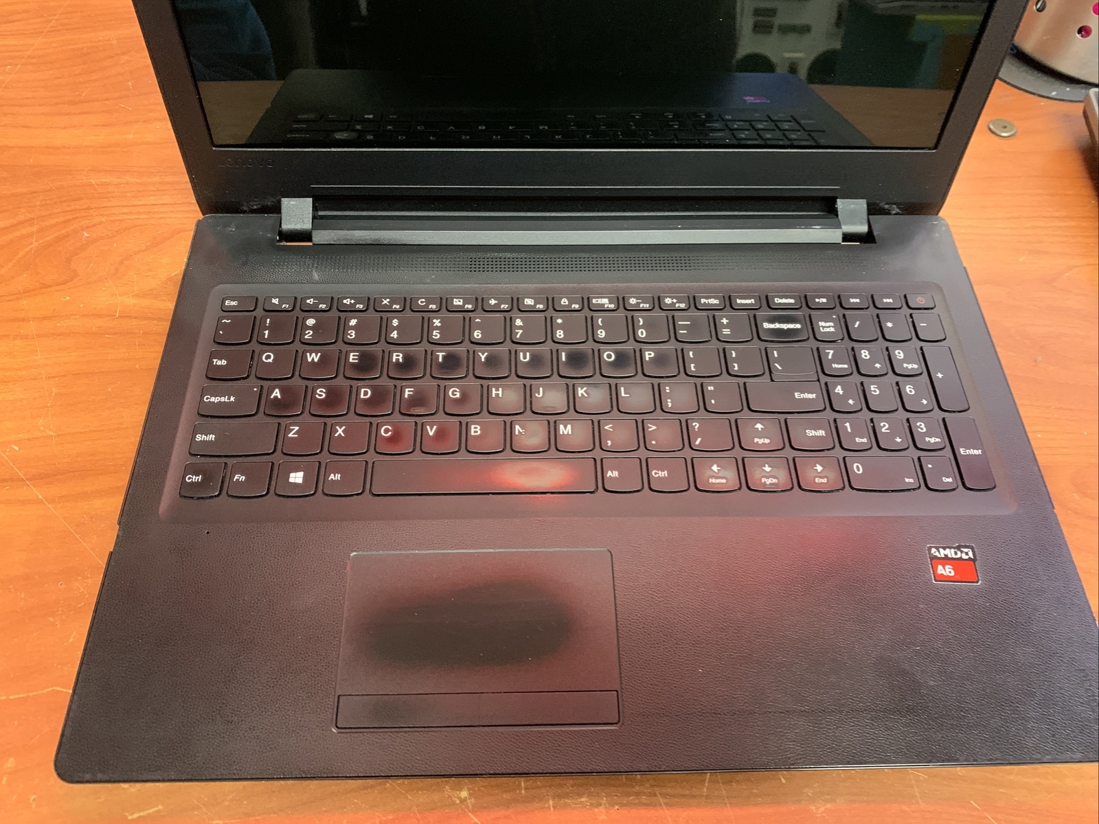 Lenovo IdeaPad 110-15ACL AMD A6-7310 APU, No HDD No Ram, FOR PARTS NOT WORKING