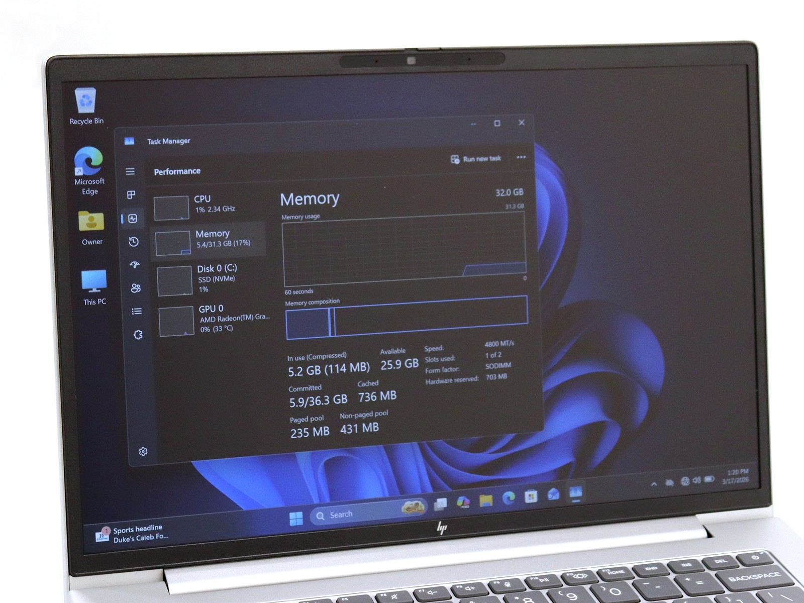 HP EliteBook 645 G11 14.0″ AMD Ryzen 7 7735U 32GB 1TB NVMe W11P + Warranty 2028
