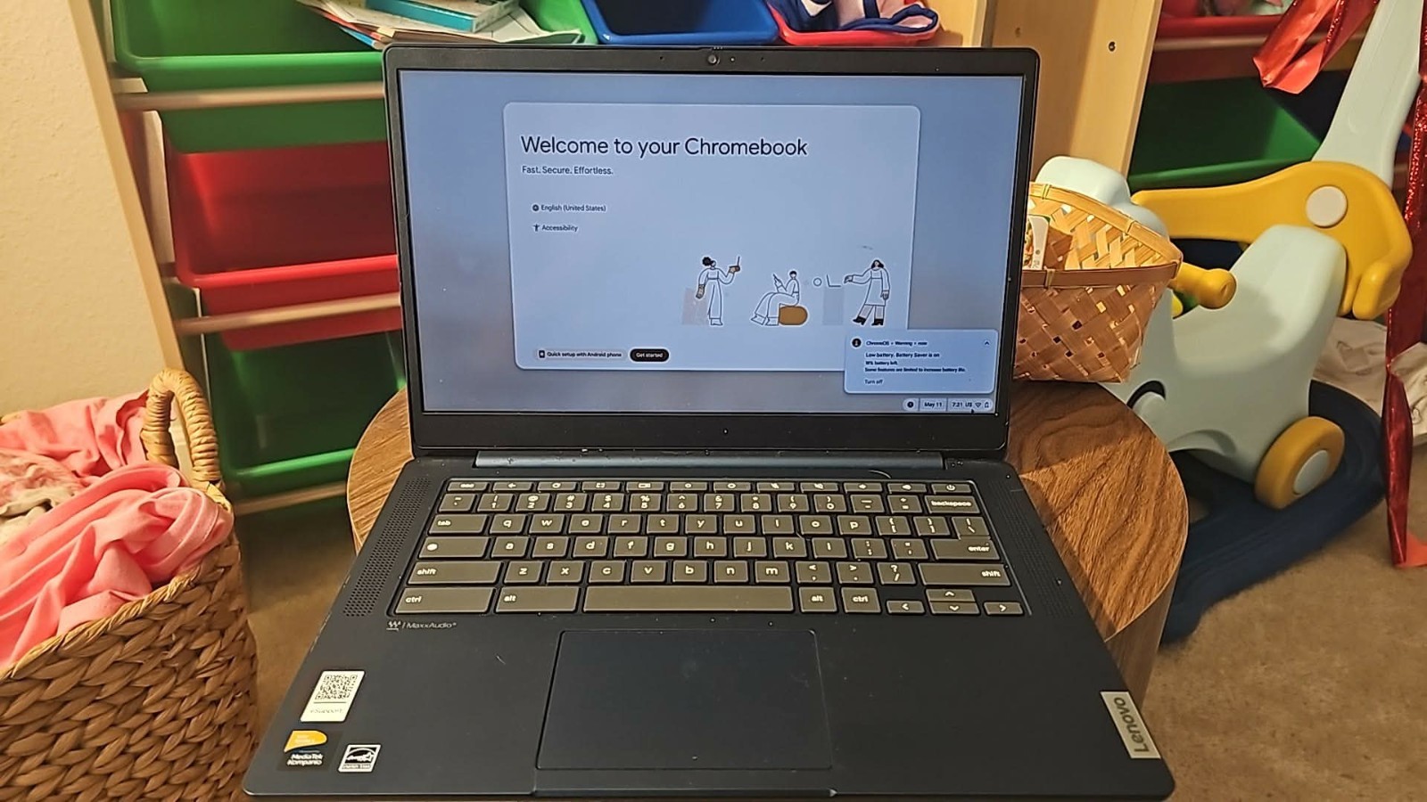 Abyss Blue 14 Inch Lenovo Chromebook – 2023 (no charger)