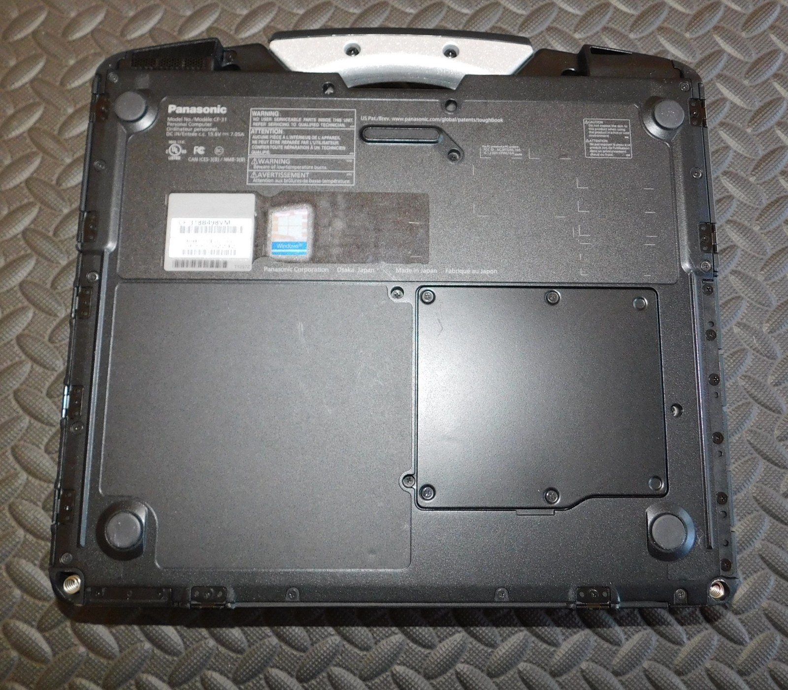 Panasonic Toughbook CF31 MK6 CORE i5 7300U 2.7GHZ 16GB RAM 512GB SSD Win 11 Pro