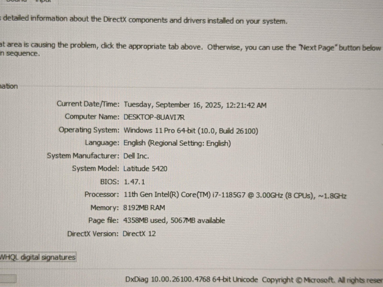 Dell Latitude 5420 14″ FHD Intel vPRO i7-1185G7 3GHz 8GB 512GB SSD W11P +Charger