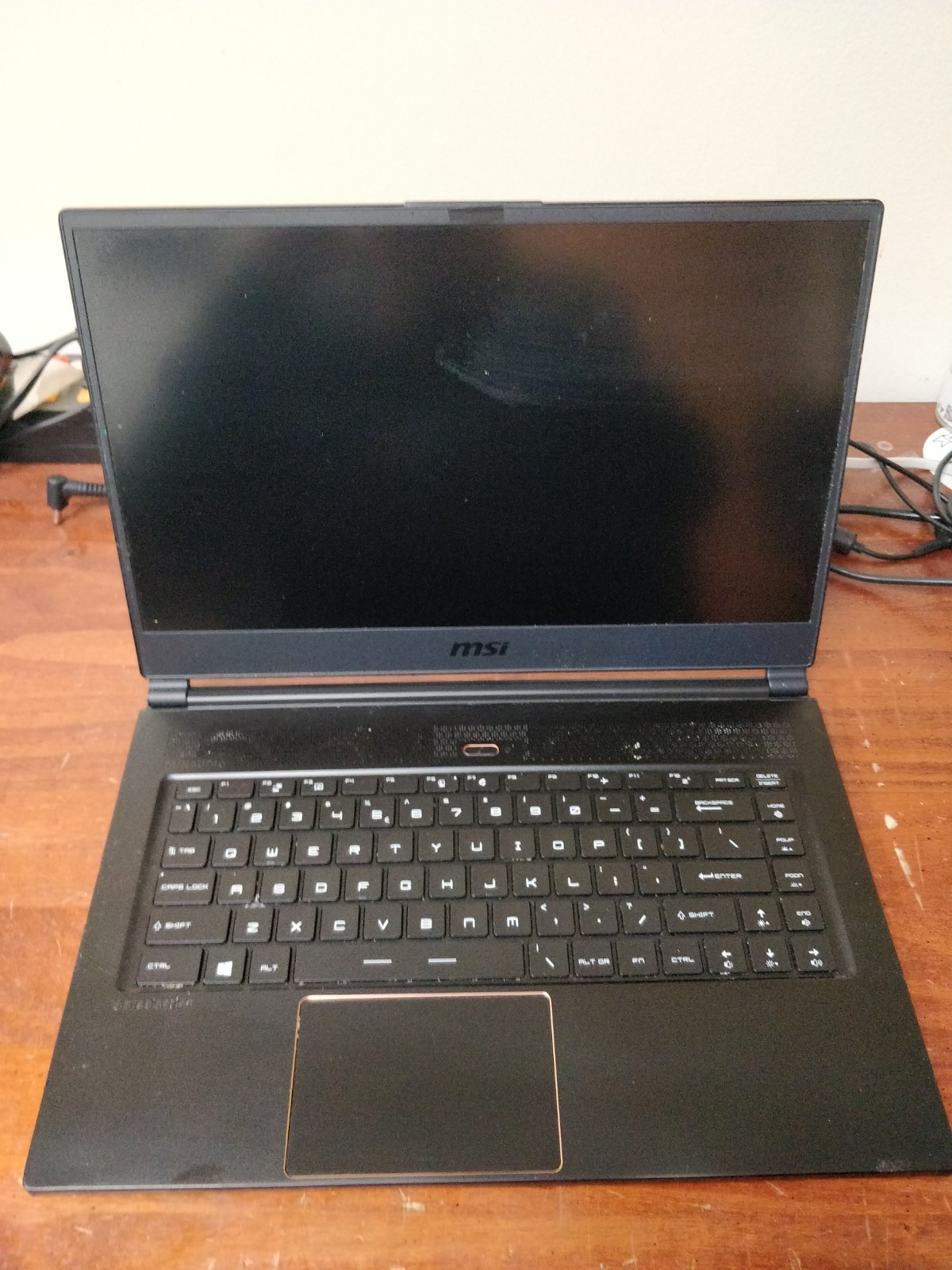 MSI GS66 STEALTH INTEL CORE I7-12700H@2.30Ghz 8GB RAM NO DRIVE PARTS 9047