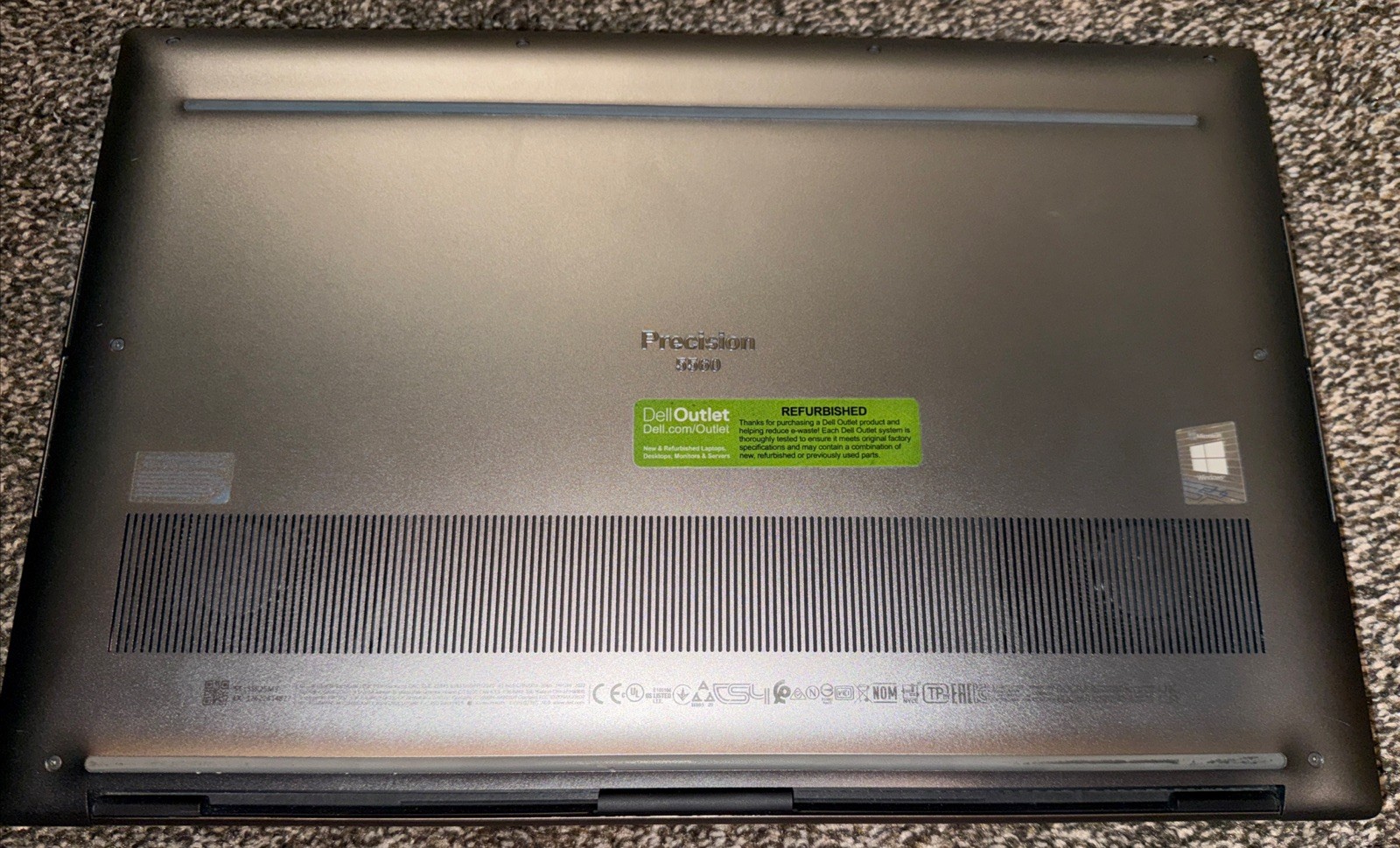 Dell Precision 5560 15.6” FHD+ Intel i7-11850H 32GB RAM 512GB SSD T1200 Win11P