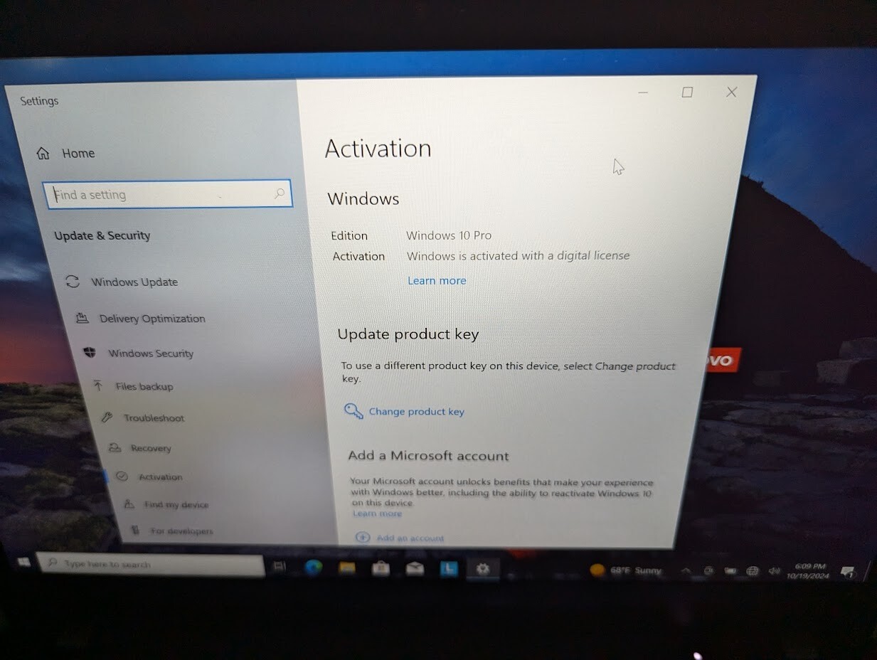 Lenovo T14 G1 i7-10610U 48GB RAM/500 GB SSD – Win 10 Pro TOUCHSCREEN
